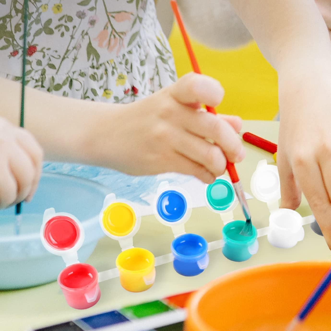 36 Tarros de Pintura Vacíos Wzttdm 15ml Transparentes