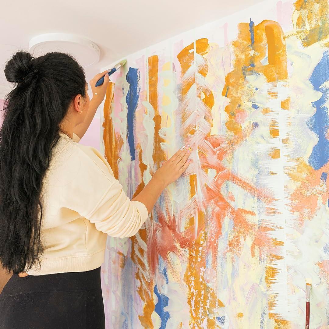 Papel Tapiz Removible Autoadhesivo Tempaper 52 cm x 10 m Blanco