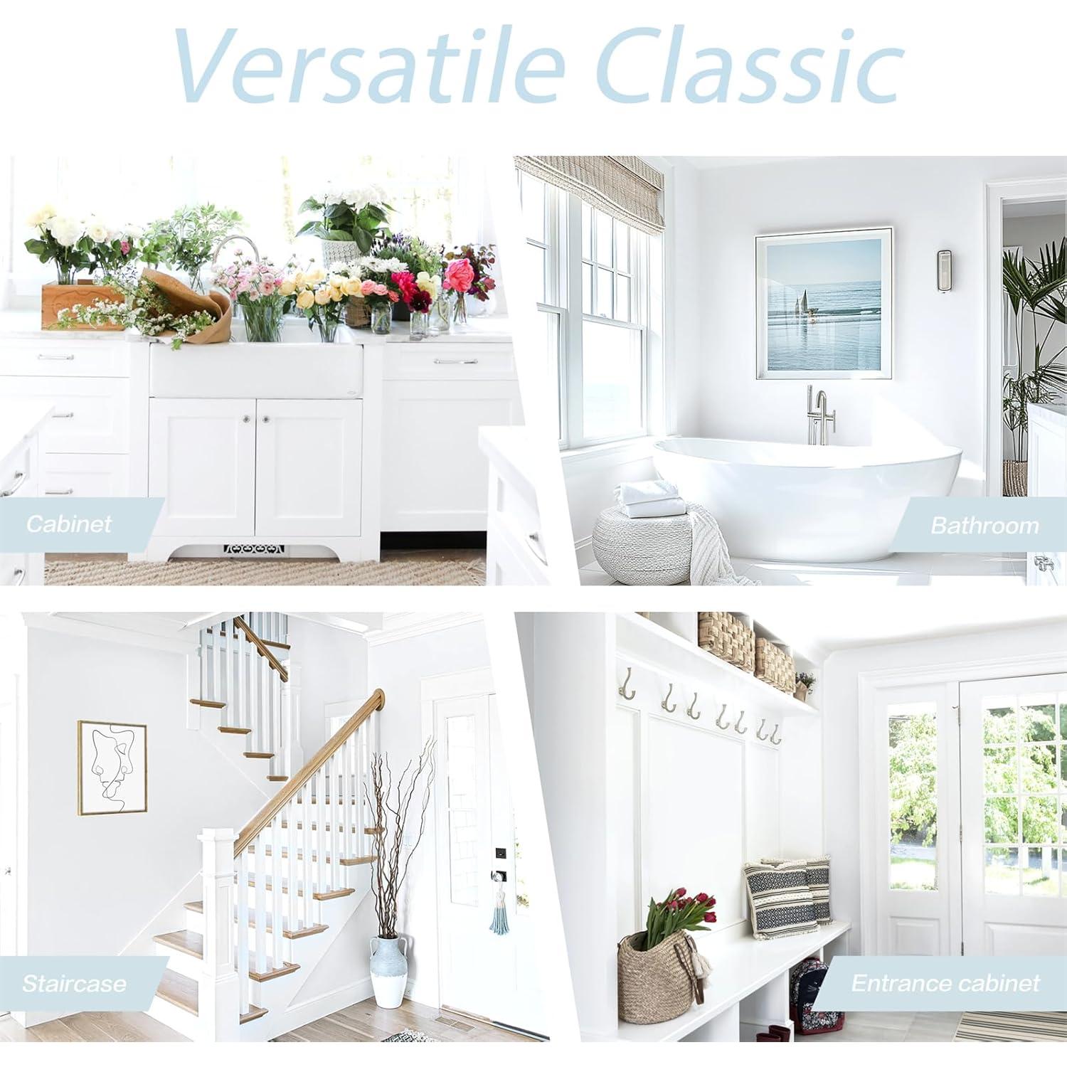 Papel Tapiz Autoadhesivo Dimoon Blanco 45x300 cm Ecológico