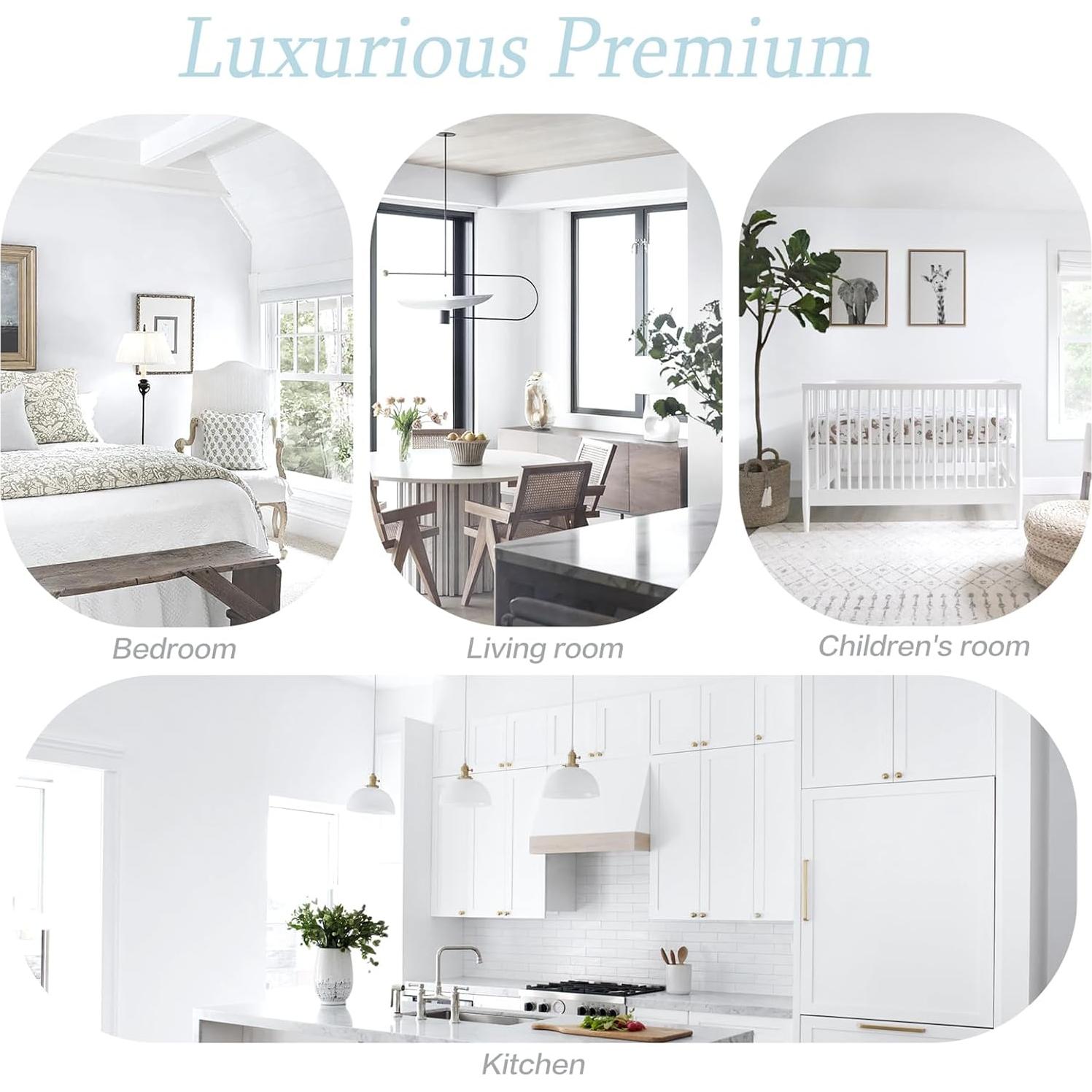 Papel Tapiz Autoadhesivo Dimoon Blanco 45x300 cm Ecológico