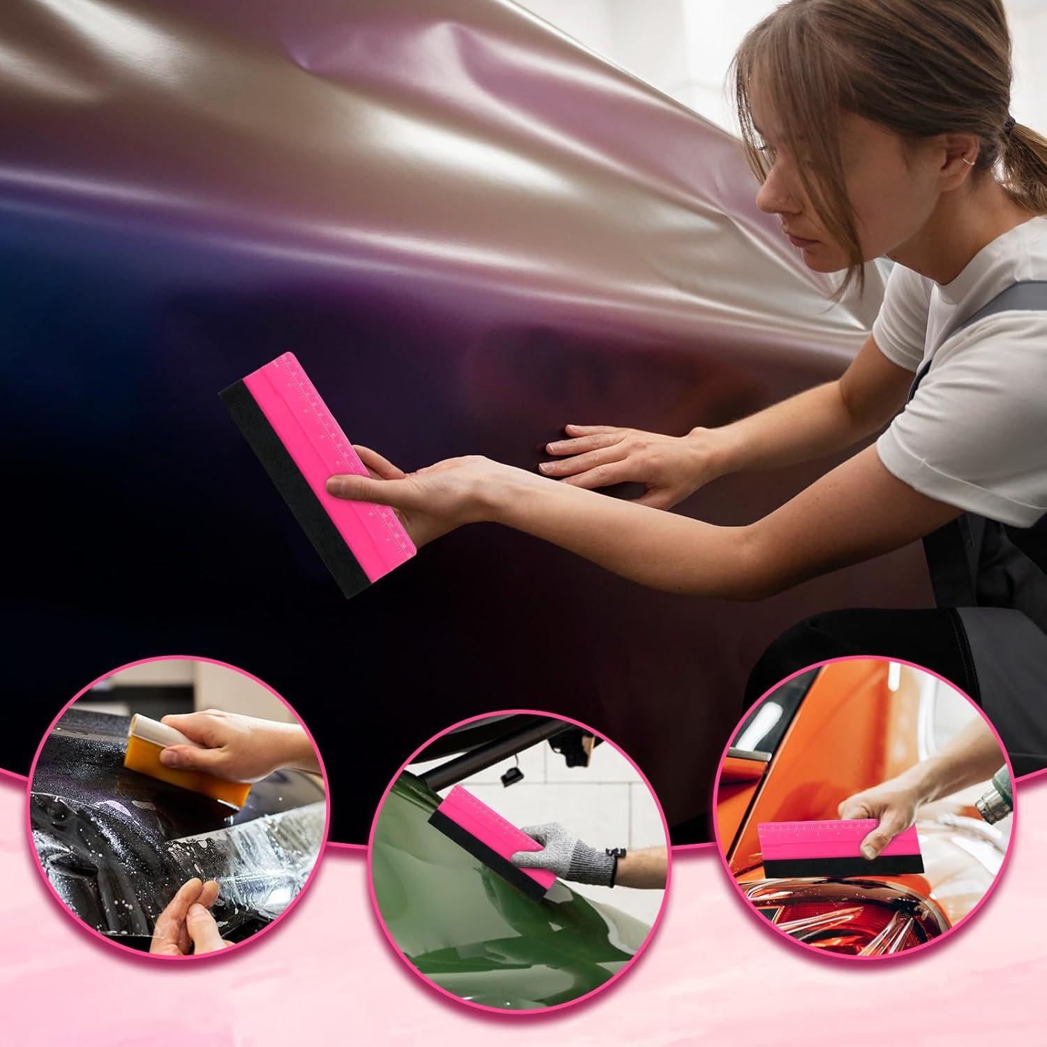 Raspador de Vinilo Rosa Jxiwfvl 24x13 cm Ligero