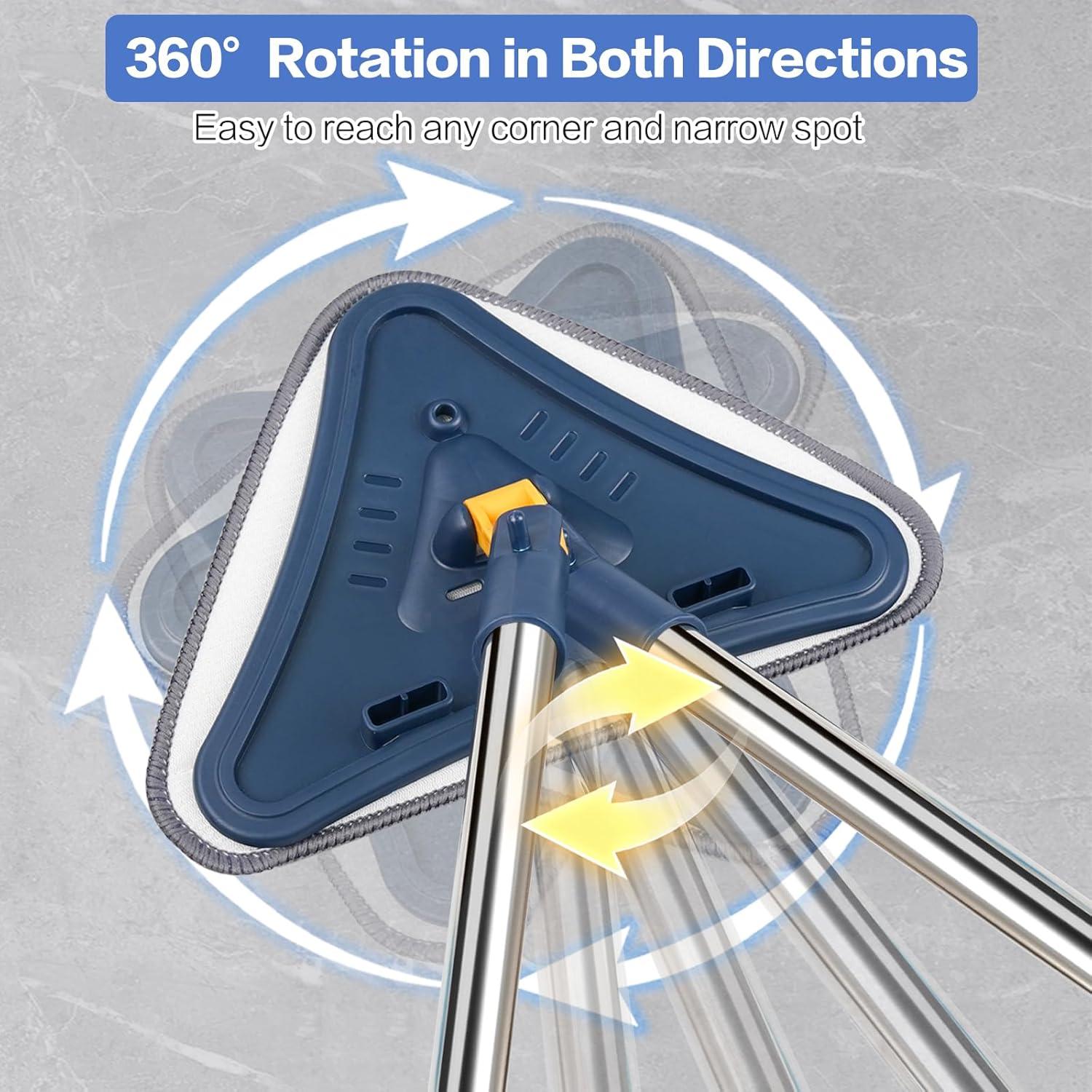 Mopa Limpiadora de Pared Sunoyar 5-en-1 con Mango Largo 203.2 cm