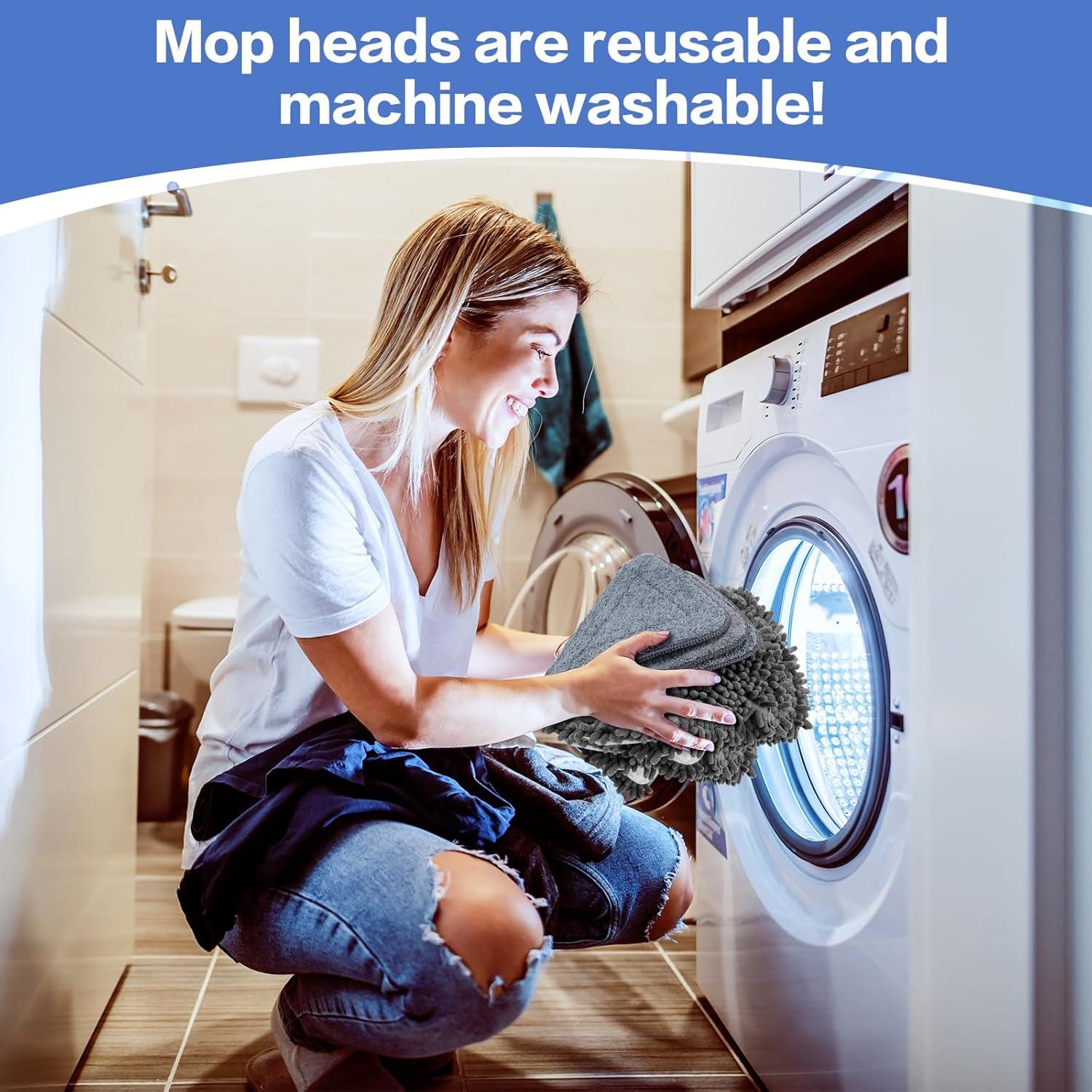 Mopa Limpiadora de Pared Sunoyar 5-en-1 con Mango Largo 203.2 cm