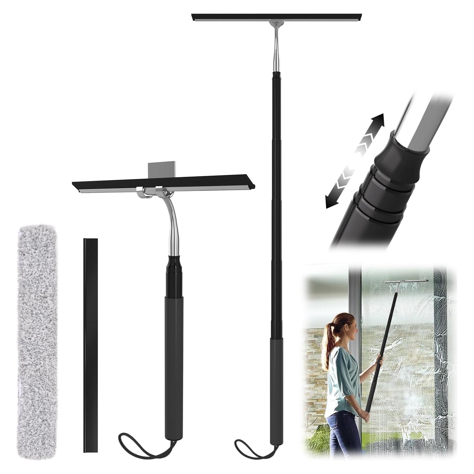 Limpiador Telescópico Rakovar para Ducha y Ventanas 38-130 cm