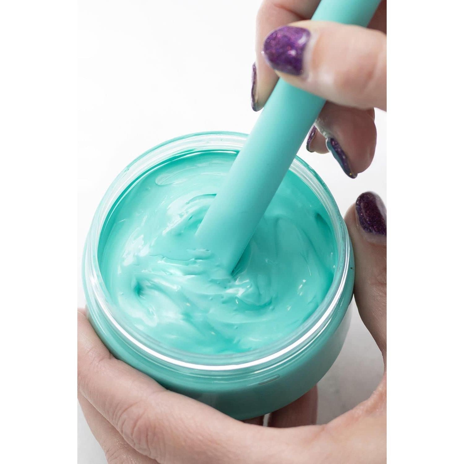 Juego de 5 rasquetas de silicona DGAGA para serigrafía