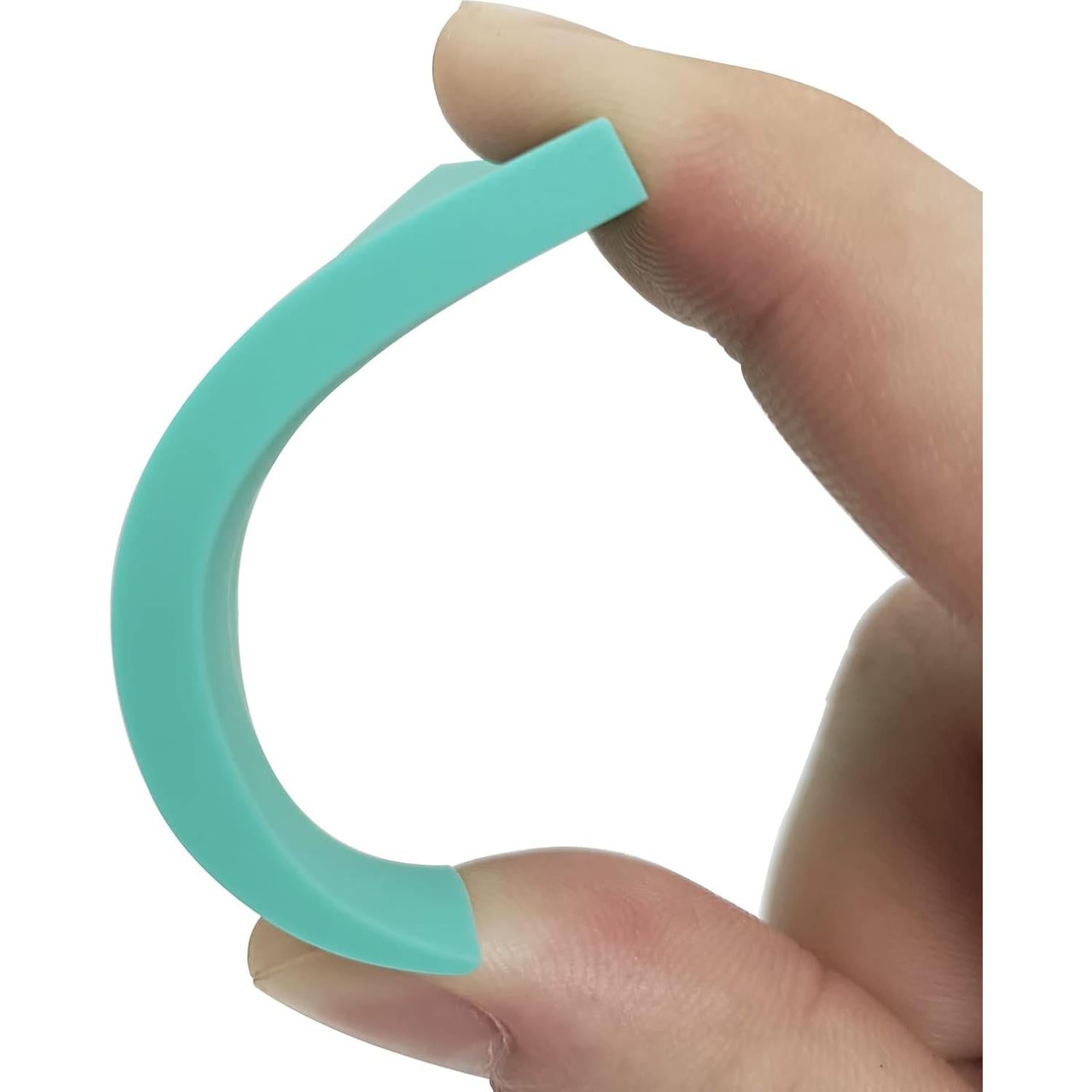 Juego de 5 rasquetas de silicona DGAGA para serigrafía