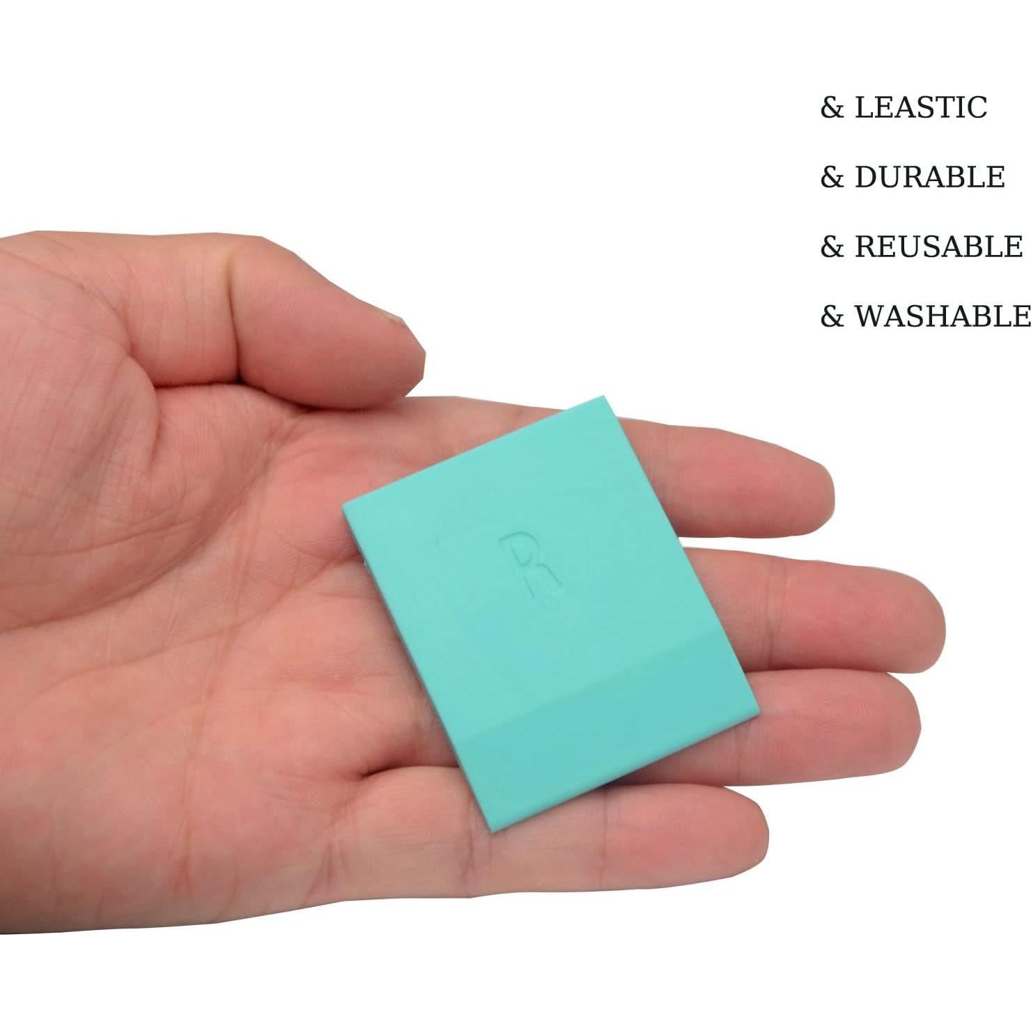 Kit de 3 Mini Raspadores de Goma BOOLOOEN para Serigrafía