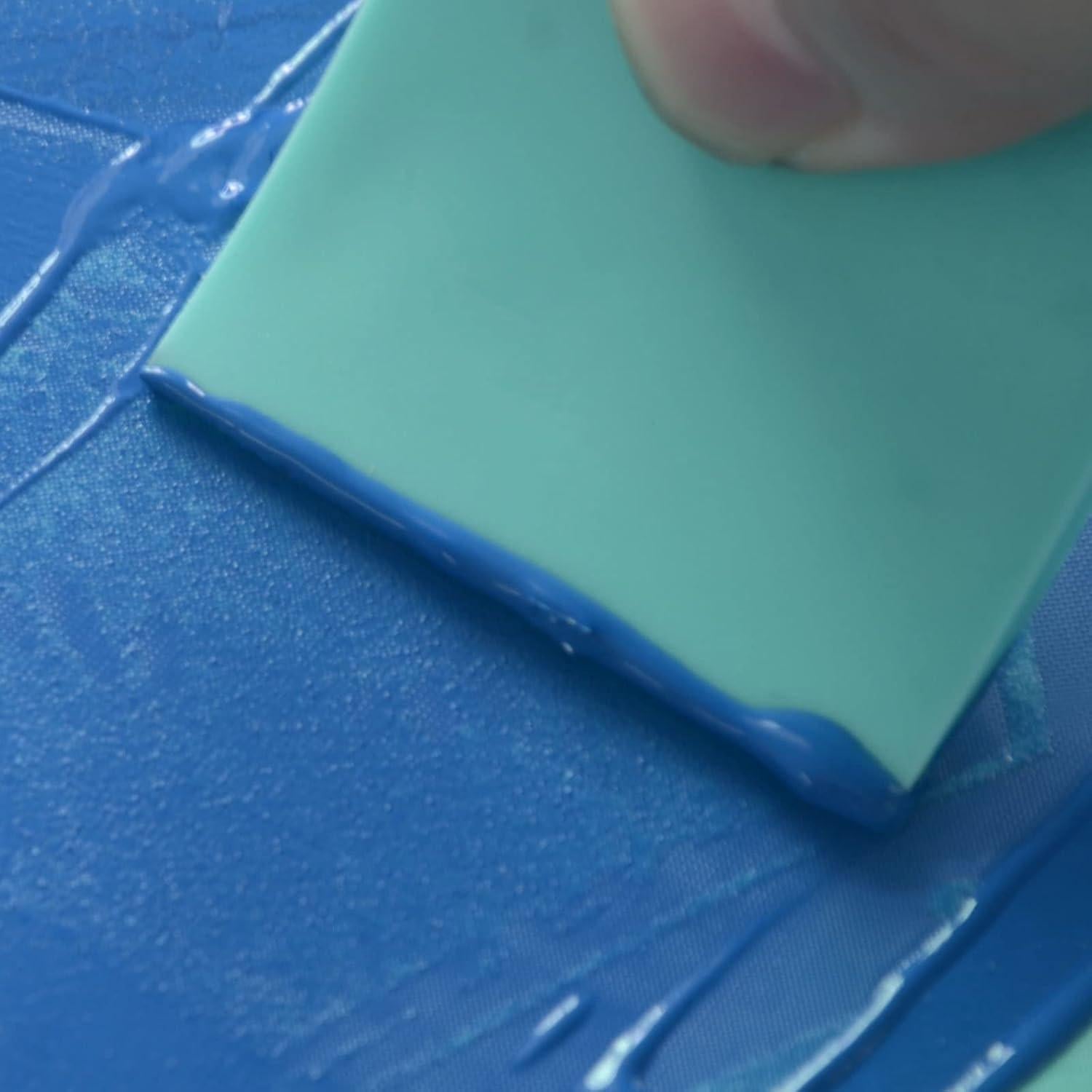 Kit de 3 Mini Raspadores de Goma BOOLOOEN para Serigrafía