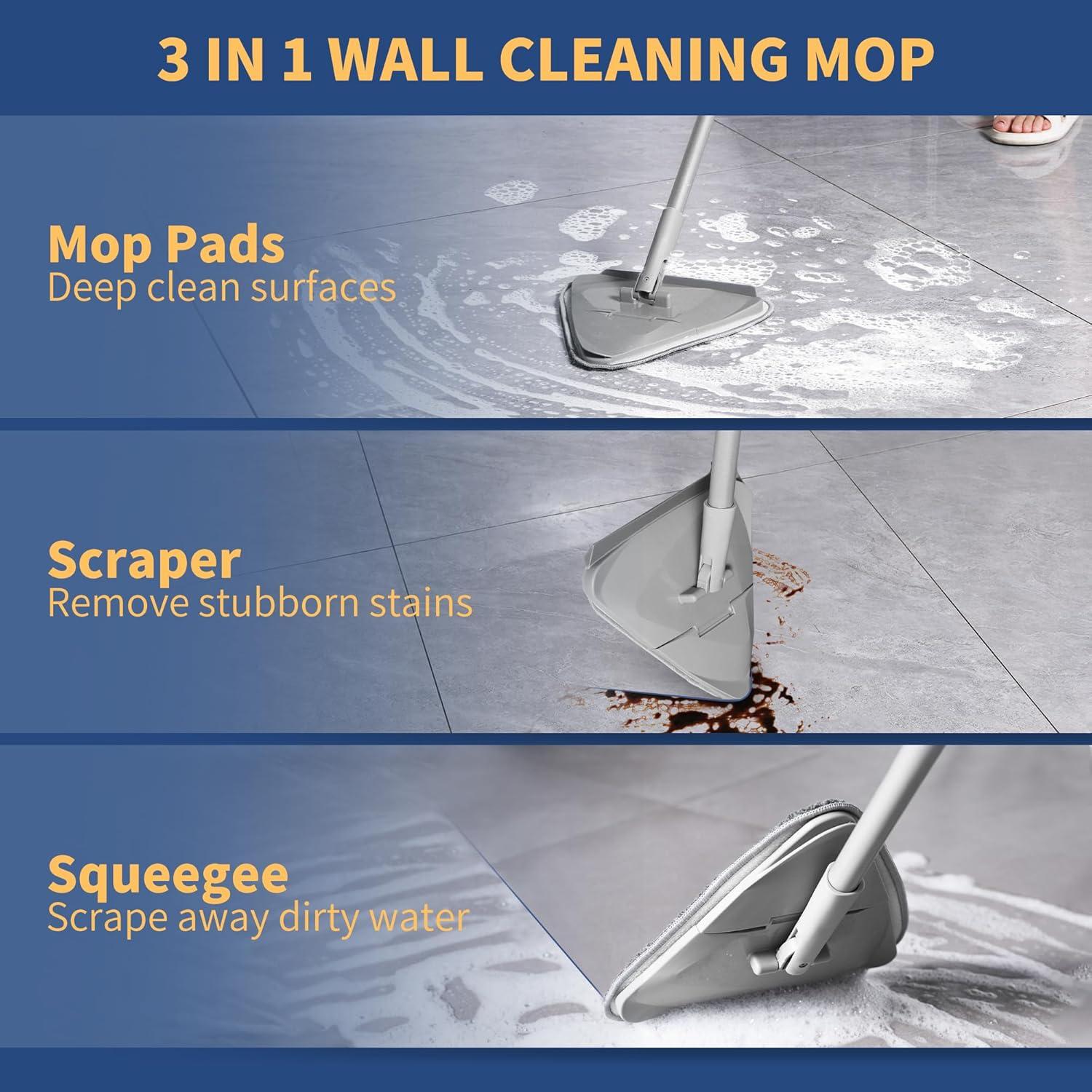 Limpiador de Paredes BOOMJOY con Mango Ajustable 208 cm