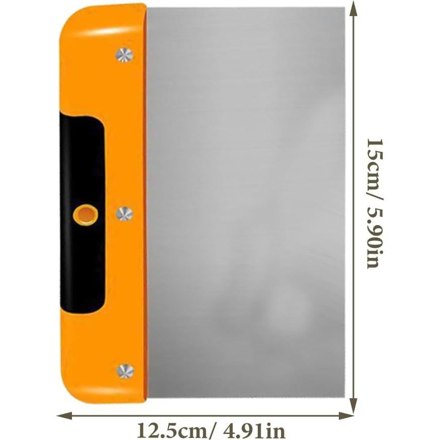 Raspador de Metal Uonlytech 15x12.5cm para Pintura y Masilla