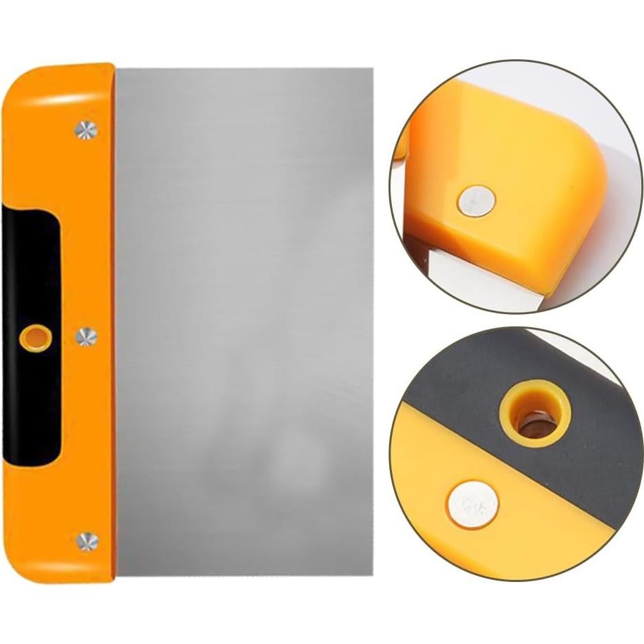 Raspador de Metal Uonlytech 15x12.5cm para Pintura y Masilla