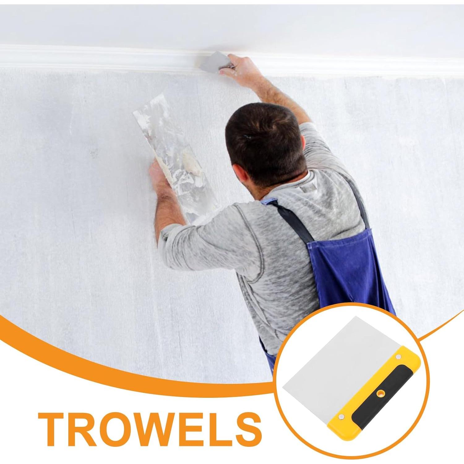 Raspador de Metal Uonlytech 15x12.5cm para Pintura y Masilla