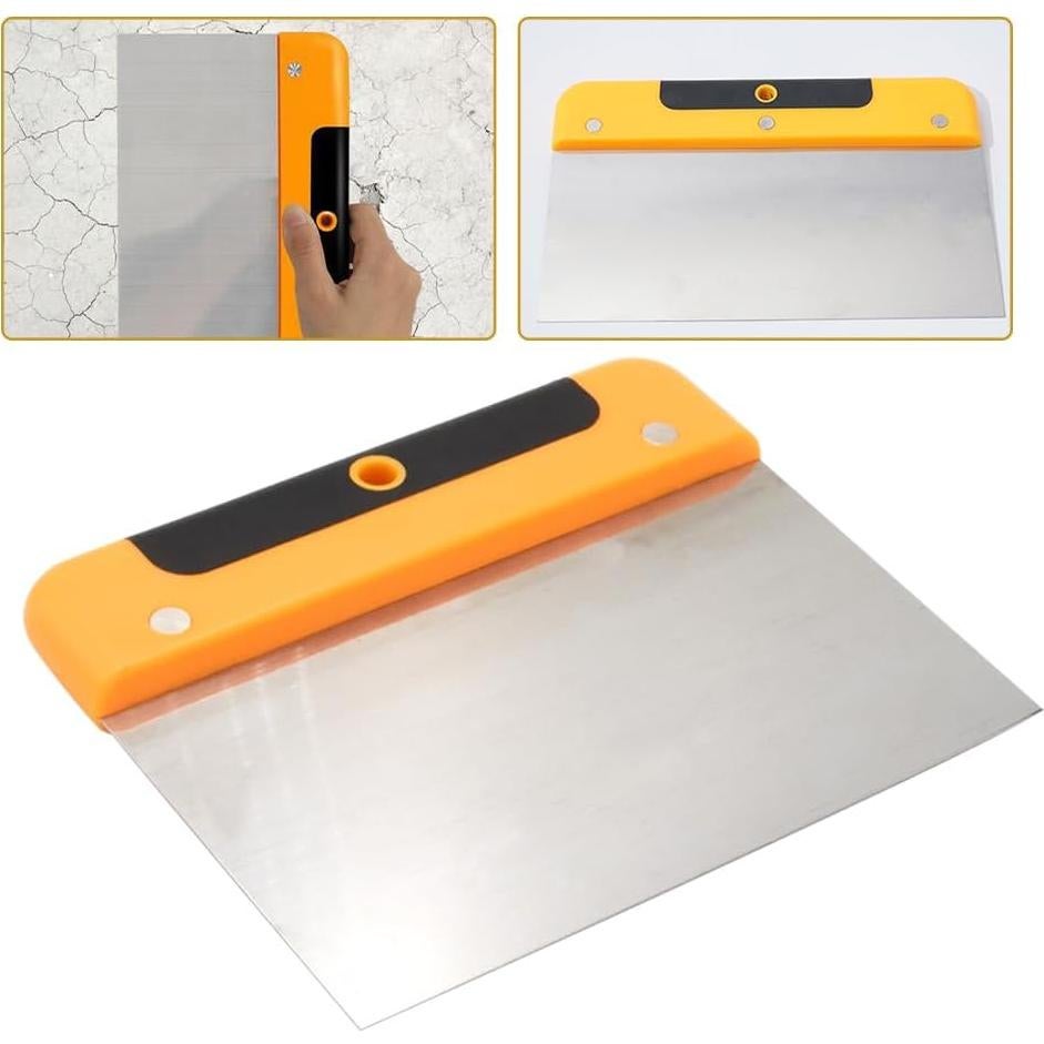 Raspador de Metal Uonlytech 15x12.5cm para Pintura y Masilla