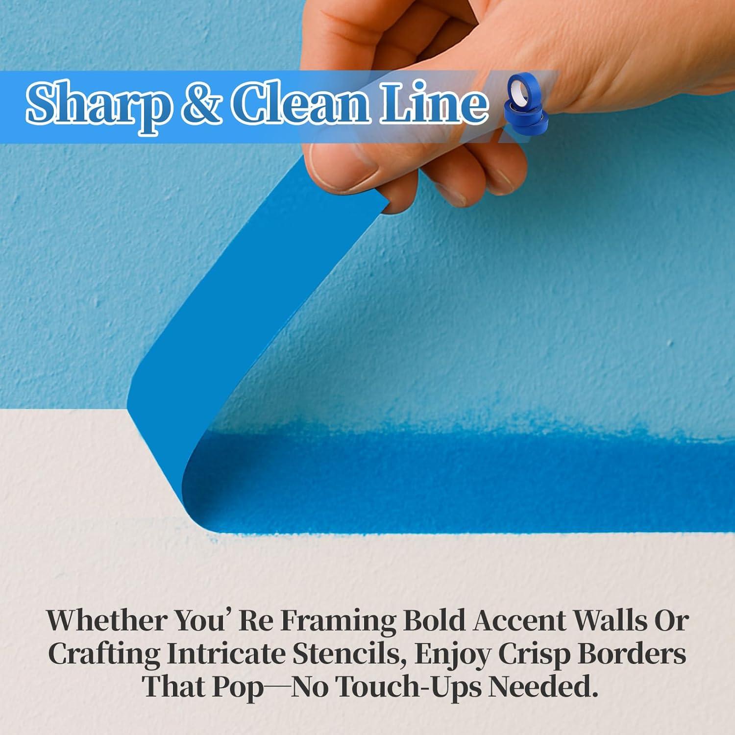 Cinta de Pintor Azul Dindindang 2" x 45.72m - 10 Rollos