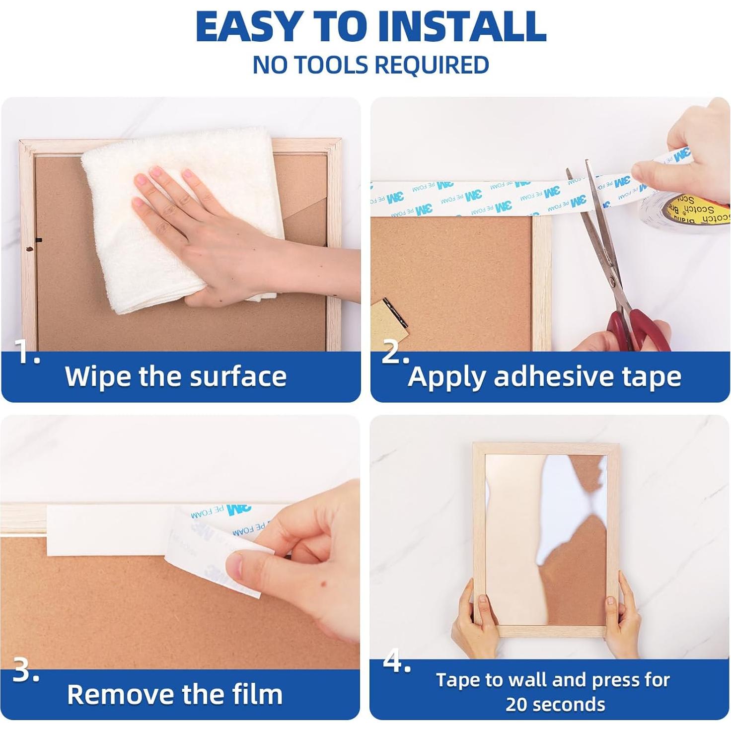 Cinta Doble Cara 2.54cm x 5.03m Pishue Alta Resistencia