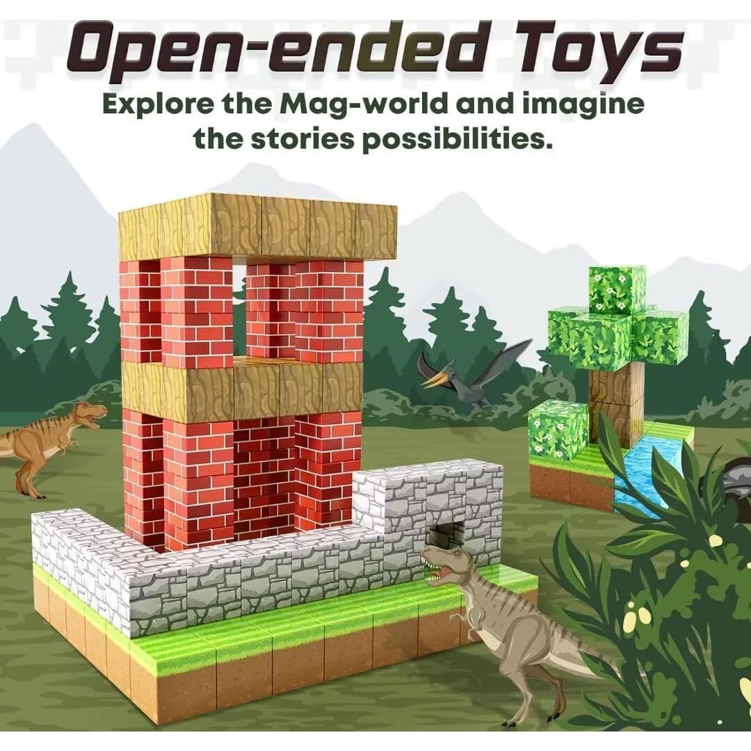 Bloques Magnéticos Toylogy 48PCS 2,54 cm Juguetes STEM