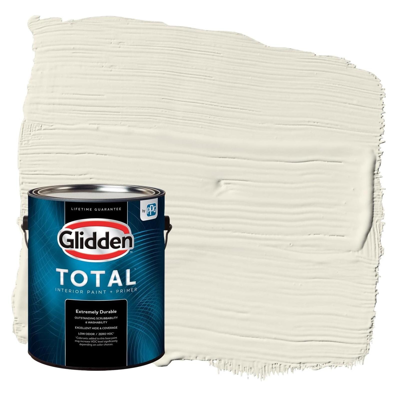 Pintura y Primer Interior Glidden Total 1 Galón Blanco Roto