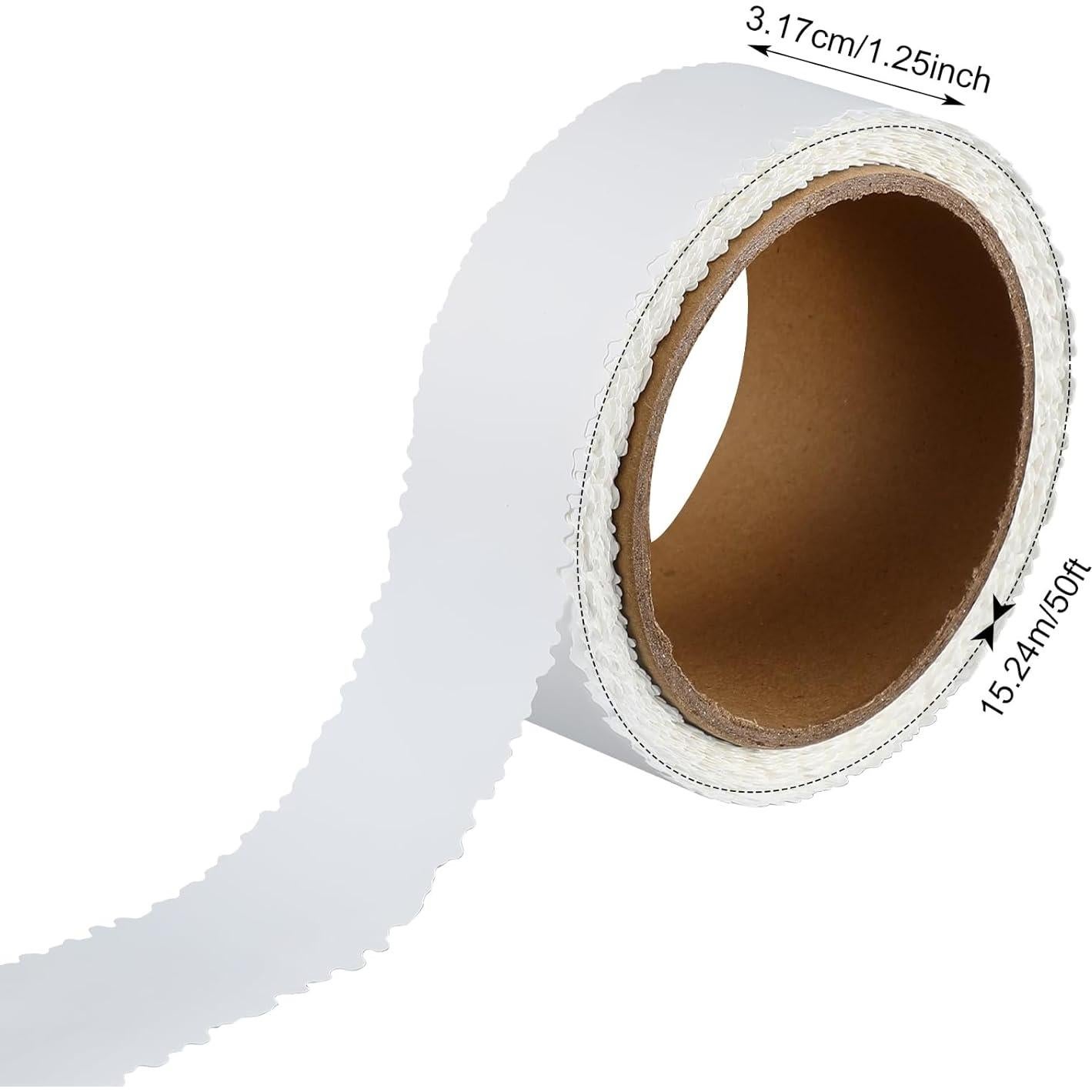 Cinta de Parche Autoadhesiva Saypacck 3.18 cm x 15.24 m Blanca