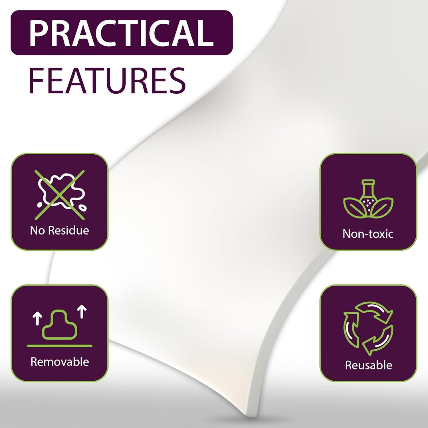 Masilla de Montaje Removible 75g GreenFix - Adhesivo Blanco