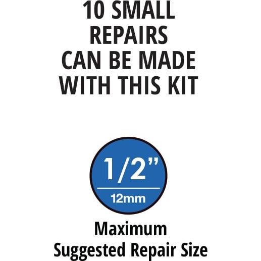 Kit de Reparación de Encimeras Negras HIMG - Granito, Cuarzo, Mármol