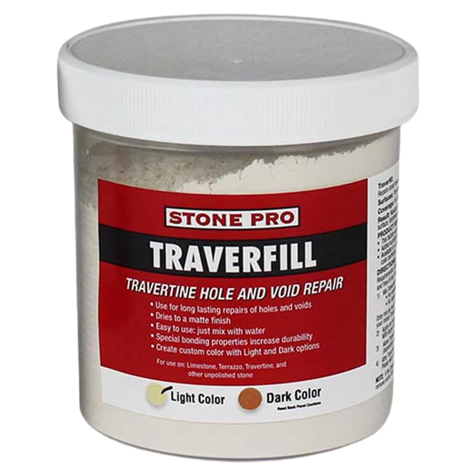 StonePro Traverfill Reparación Travertino Ligero 0.45 kg
