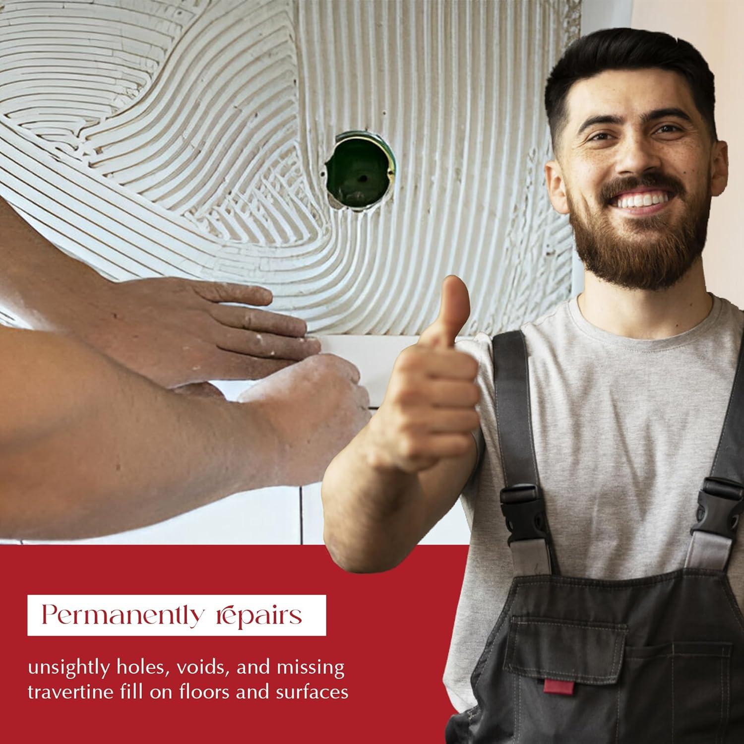 StonePro Traverfill Reparación Travertino Ligero 0.45 kg