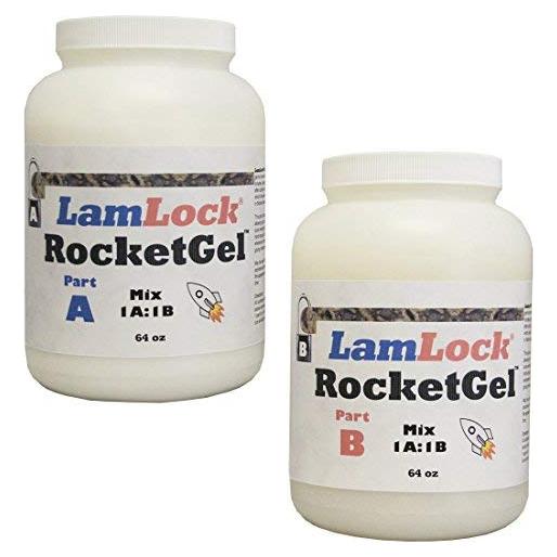 RocketGel Epoxi 25 Minutos 1 Galón para Granito y Mármol