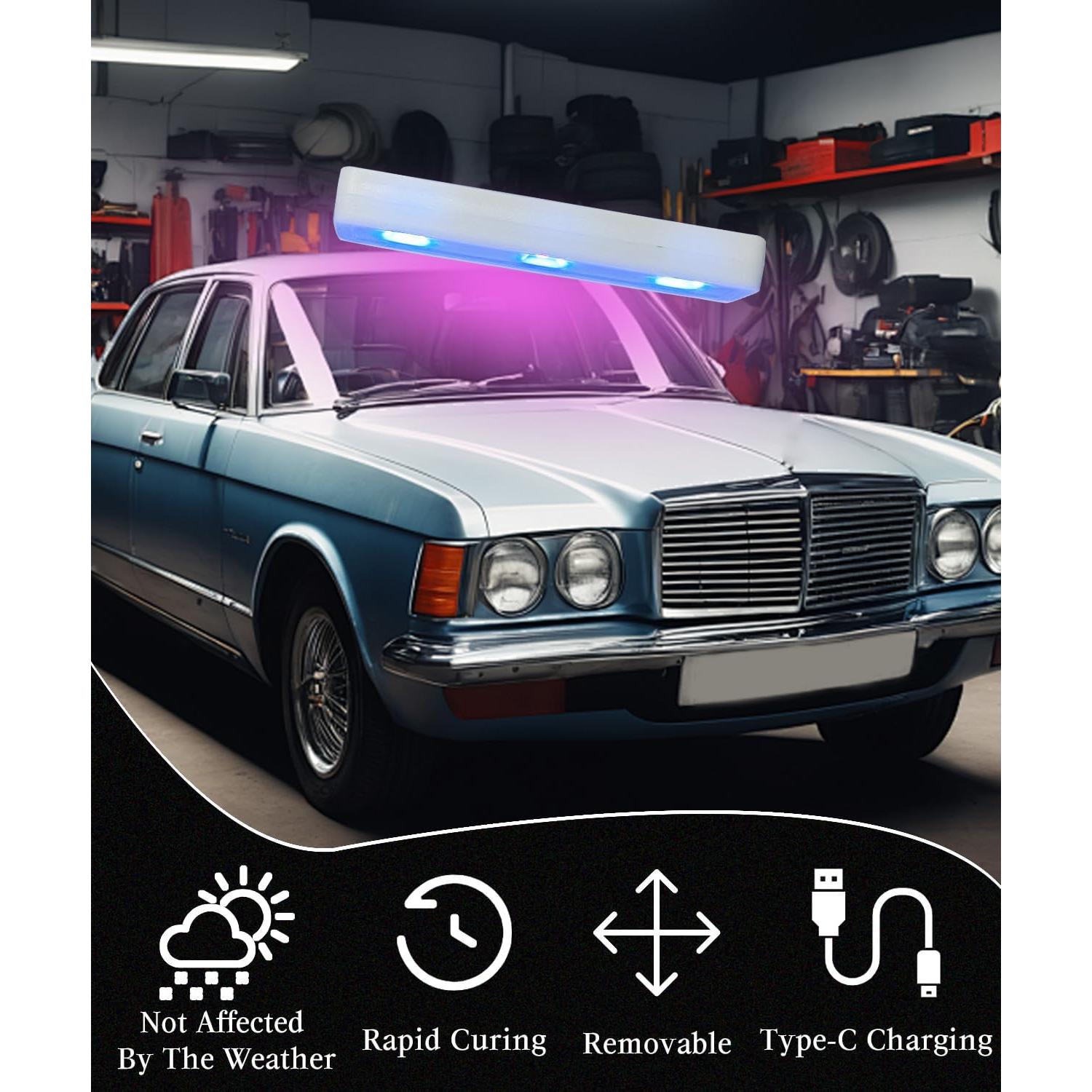 Kit de Reparación de Grietas en Parabrisas FTSJVE - Curado Rápido