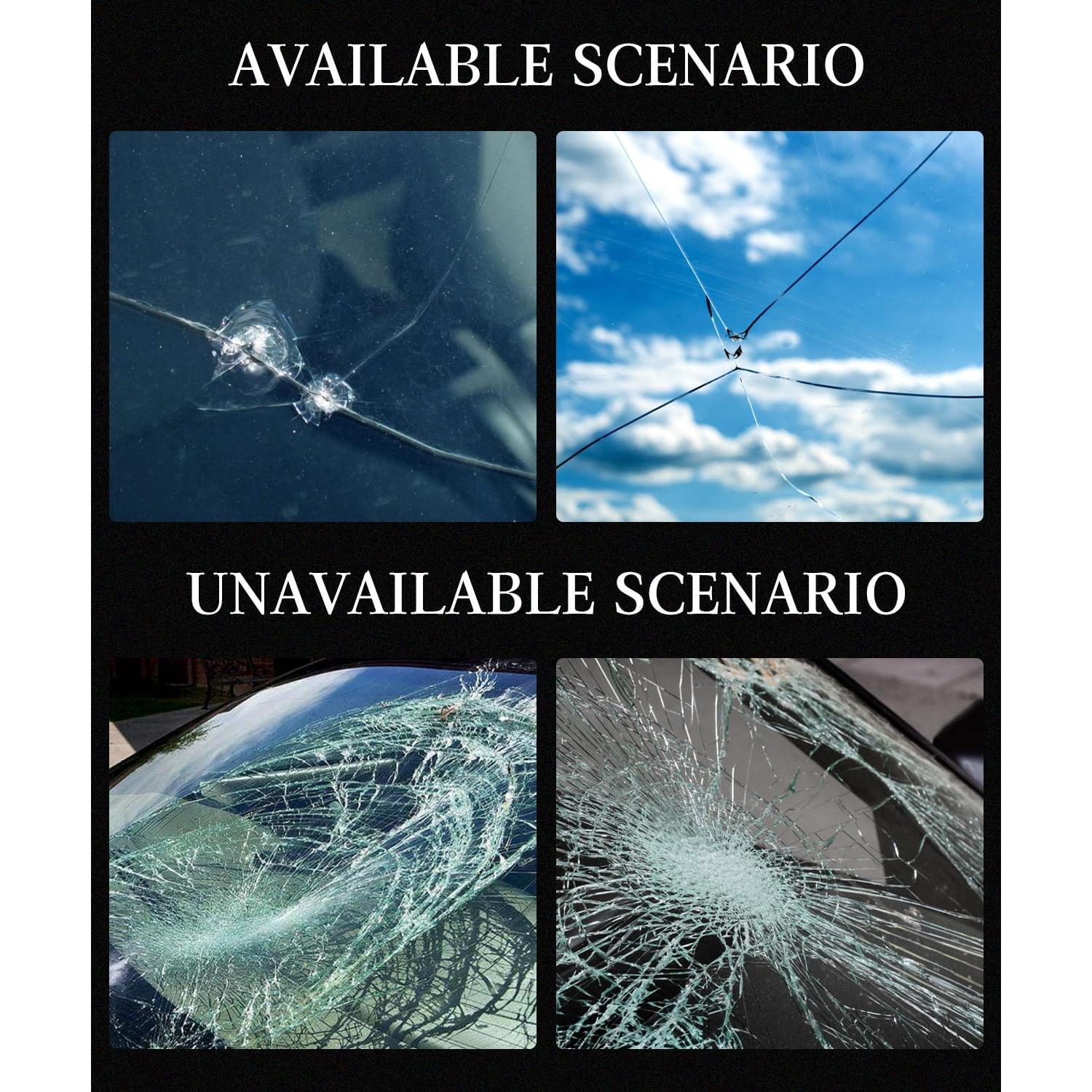 Kit de Reparación de Grietas en Parabrisas FTSJVE - Curado Rápido