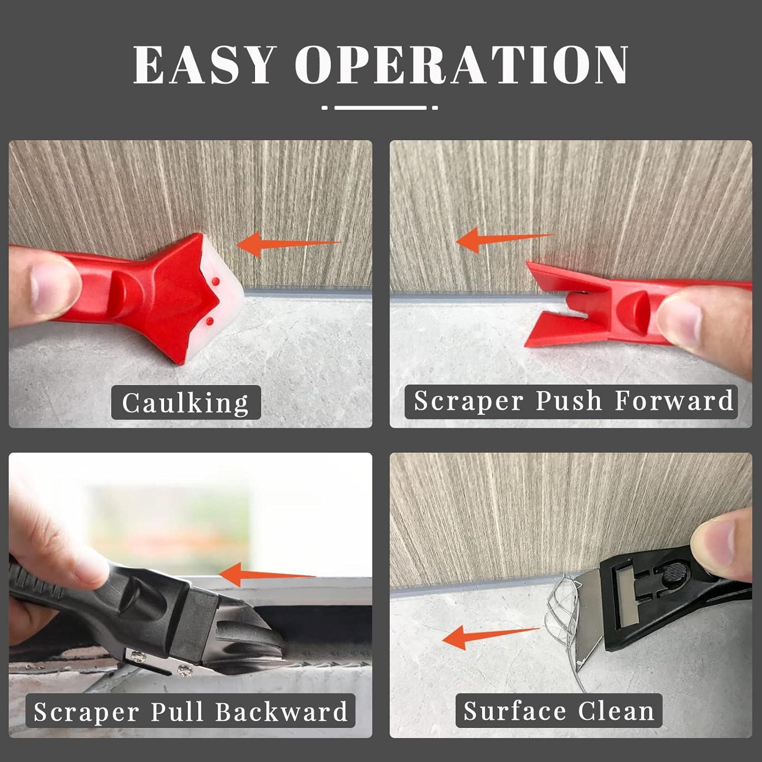 Kit de Herramientas de Sellado MASRIN - 10 Piezas, Acero Inoxidable