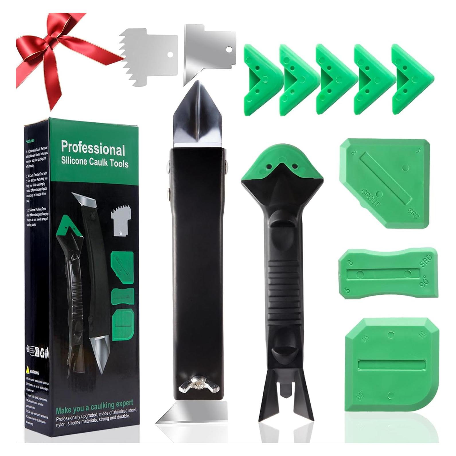 Kit de Herramientas de Sellado Tisanker con 3 Raspadores y 5 Almohadillas