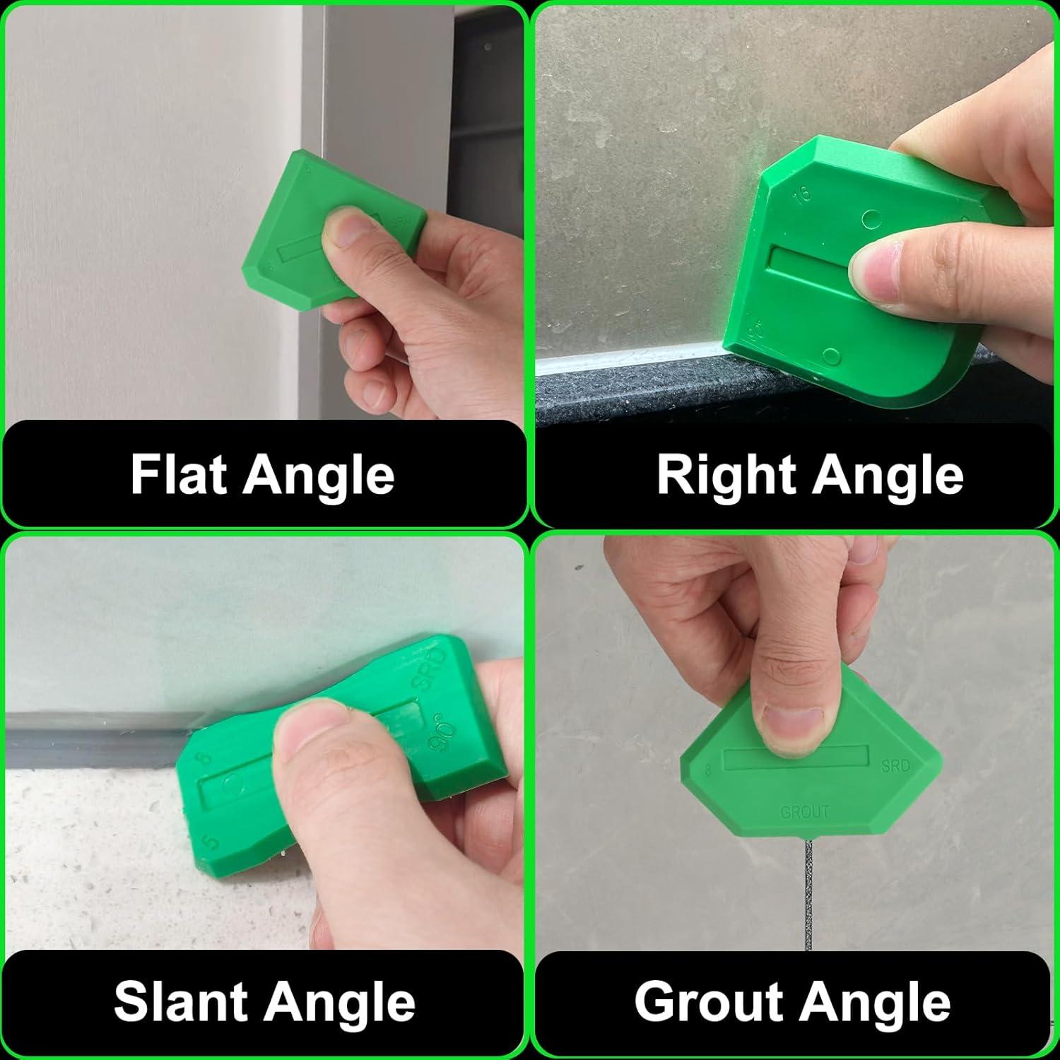 Kit de Herramientas de Sellado Tisanker con 3 Raspadores y 5 Almohadillas