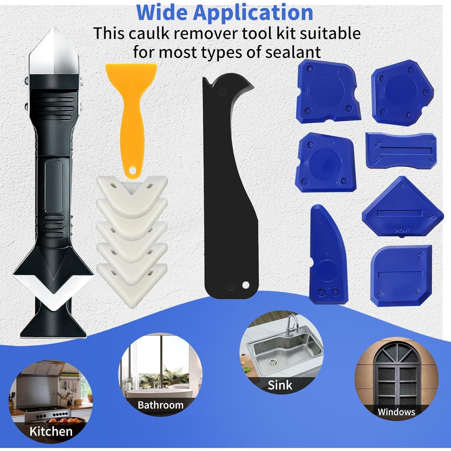 Kit de Herramientas para Sellado HooYan 23 PCS Silicona