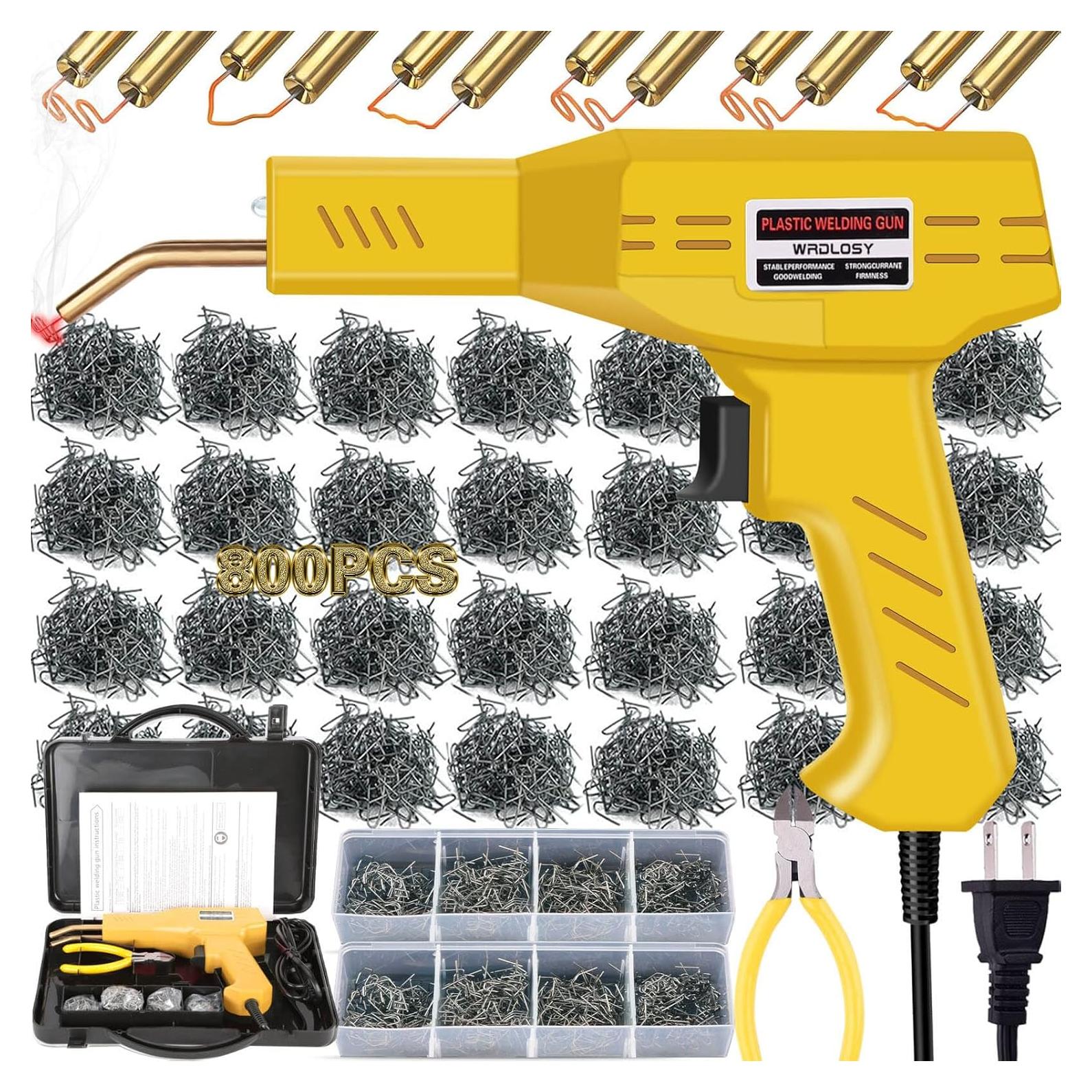 Kit de Soldador de Plástico WRDLOSY 800PCS Reparación Parachoques