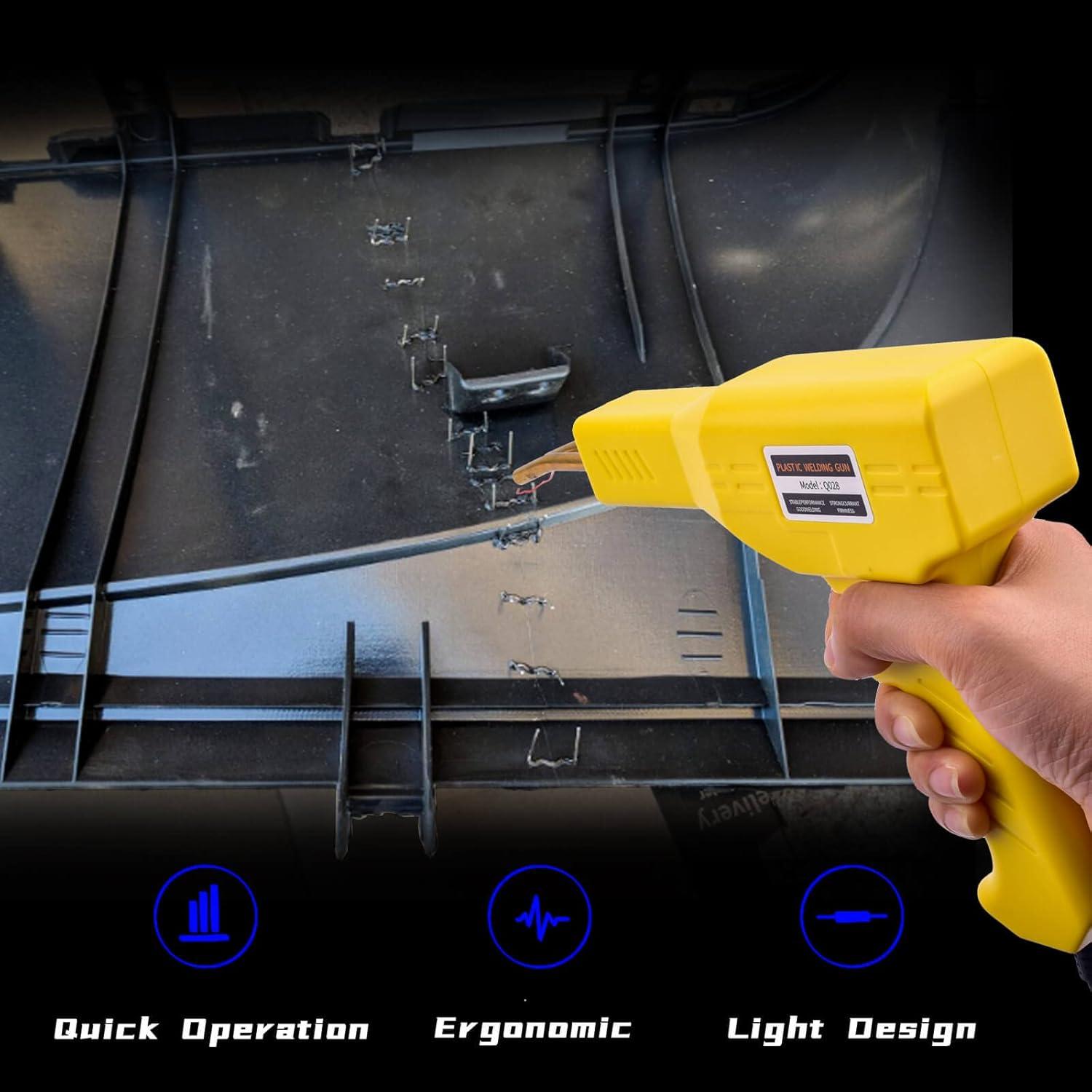 Kit de Soldador de Plástico WRDLOSY 800PCS Reparación Parachoques