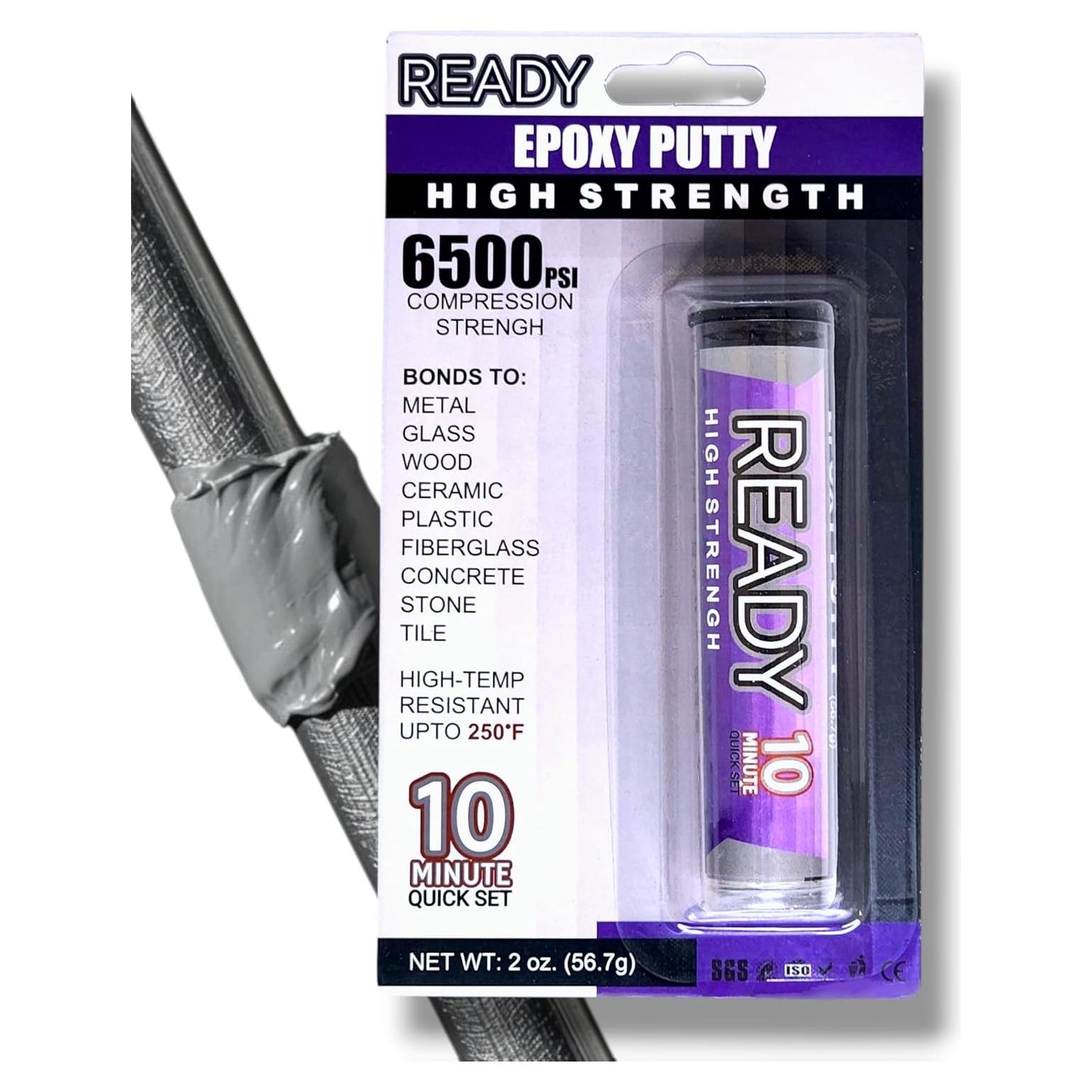 Masilla Epóxica Premium Aislante Ready 10 Min Secado Rápido