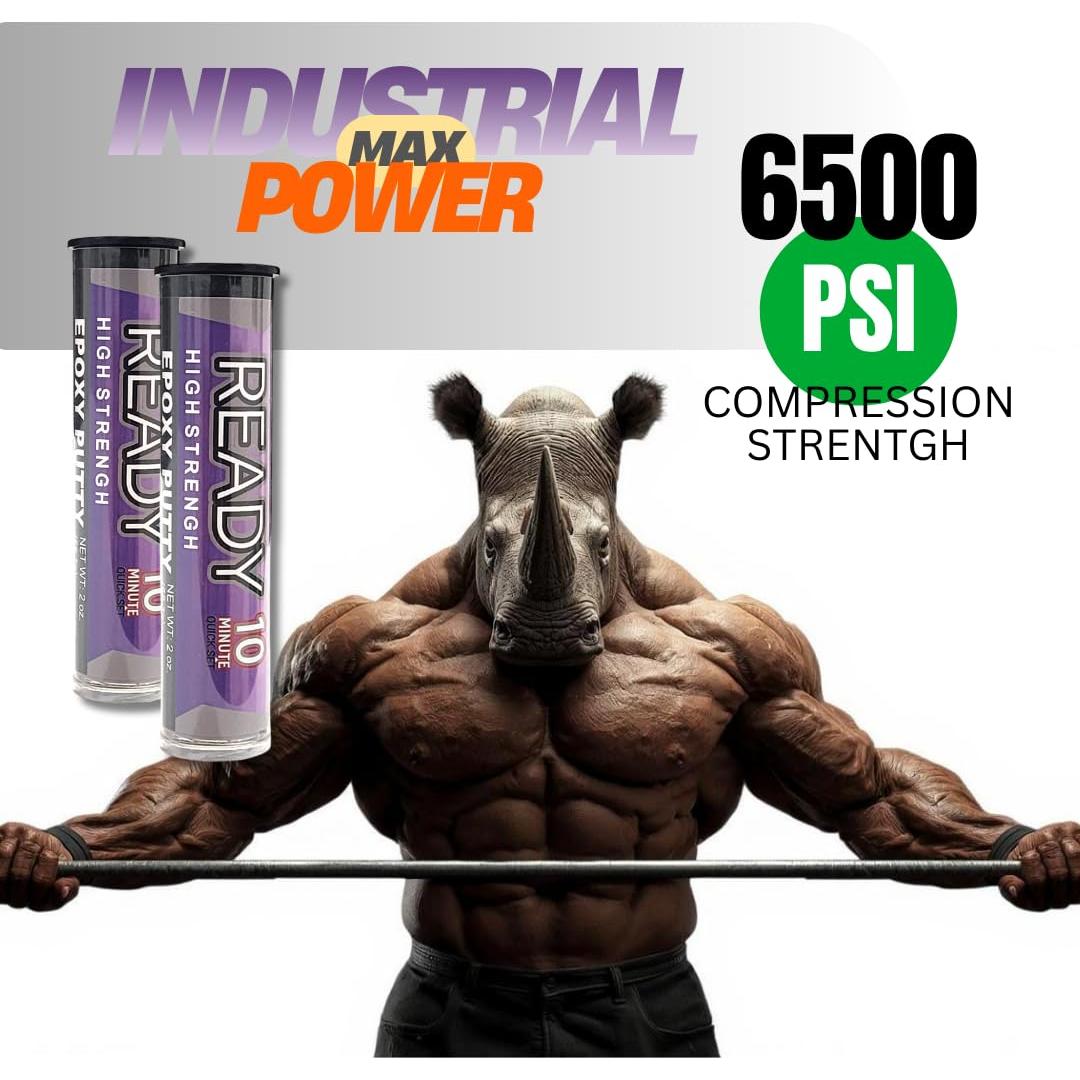 Masilla Epóxica Premium Aislante Ready 10 Min Secado Rápido