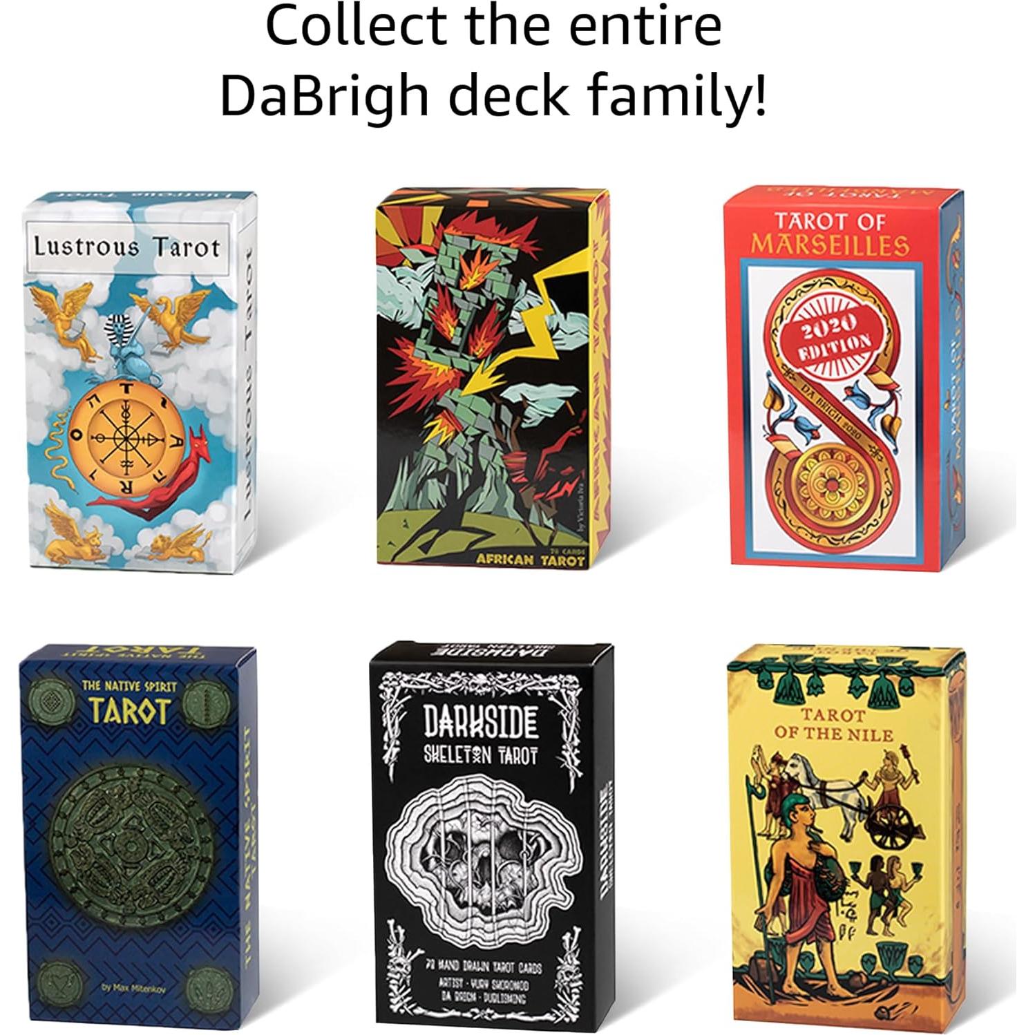 Baraja de Tarot Original Da Brigh 78 Cartas en Español
