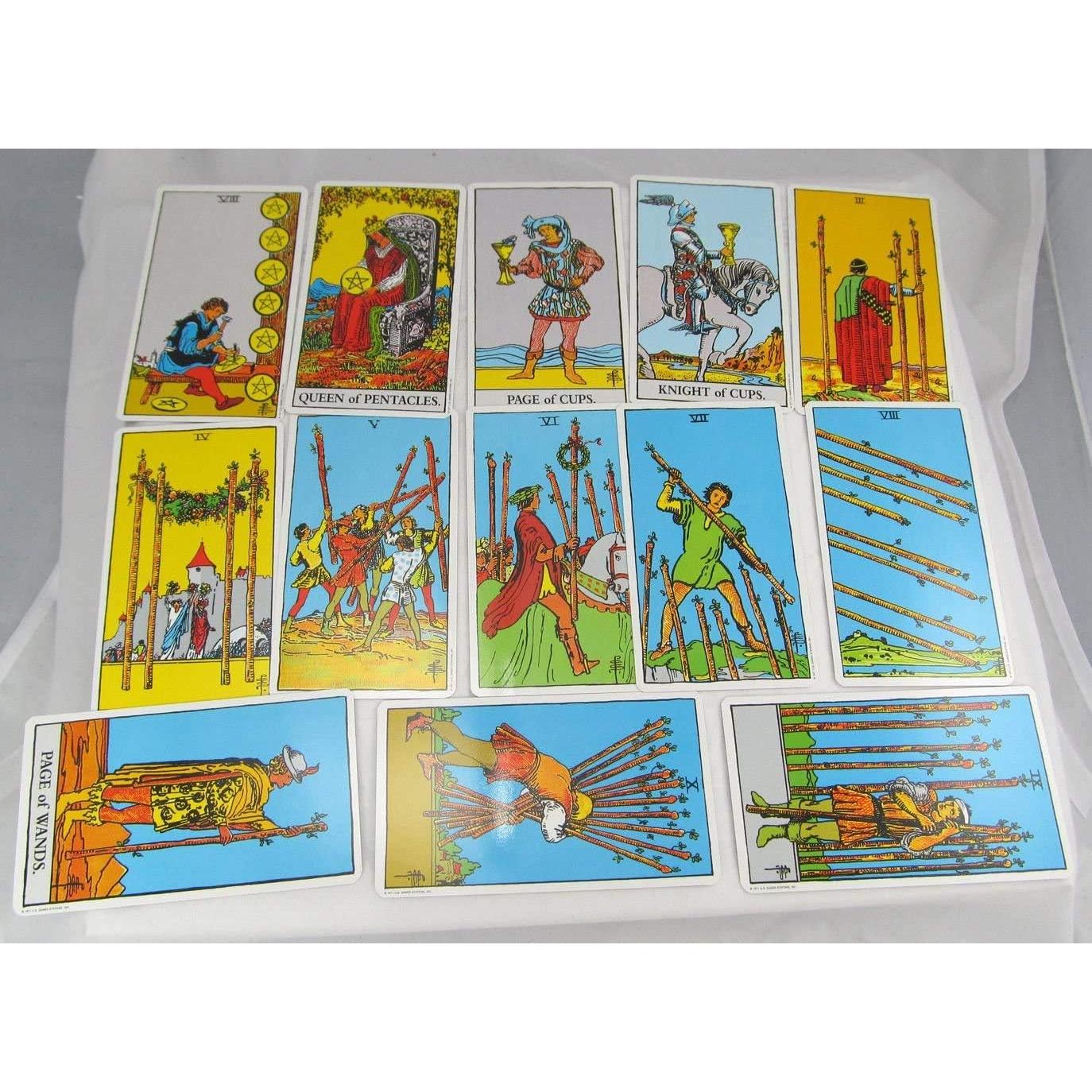 Baraja de Tarot Rider-Waite Original 226g 12.3x7.3cm