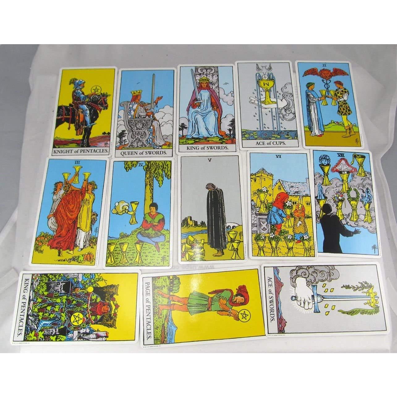 Baraja de Tarot Rider-Waite Original 226g 12.3x7.3cm