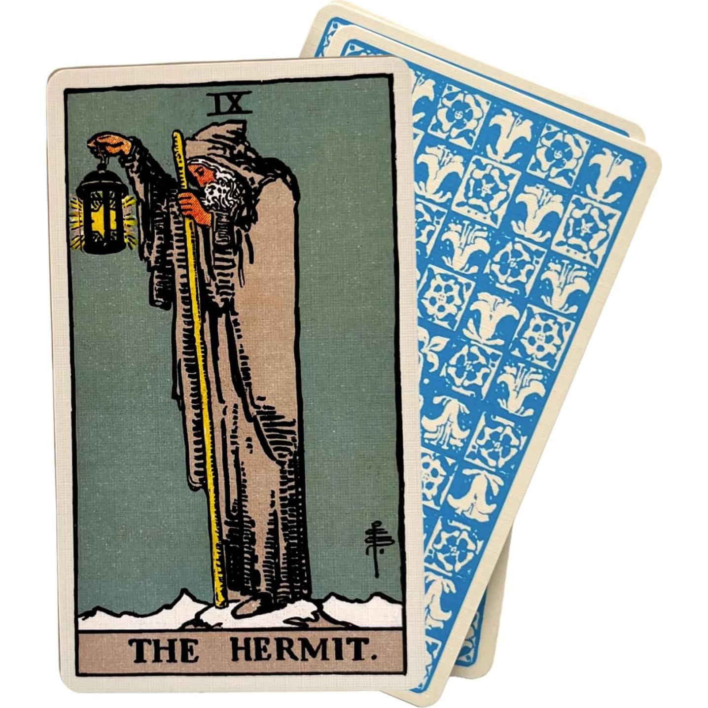 Baraja de Tarot Clásica 1909 Vieux Monde - Acabado de Lino