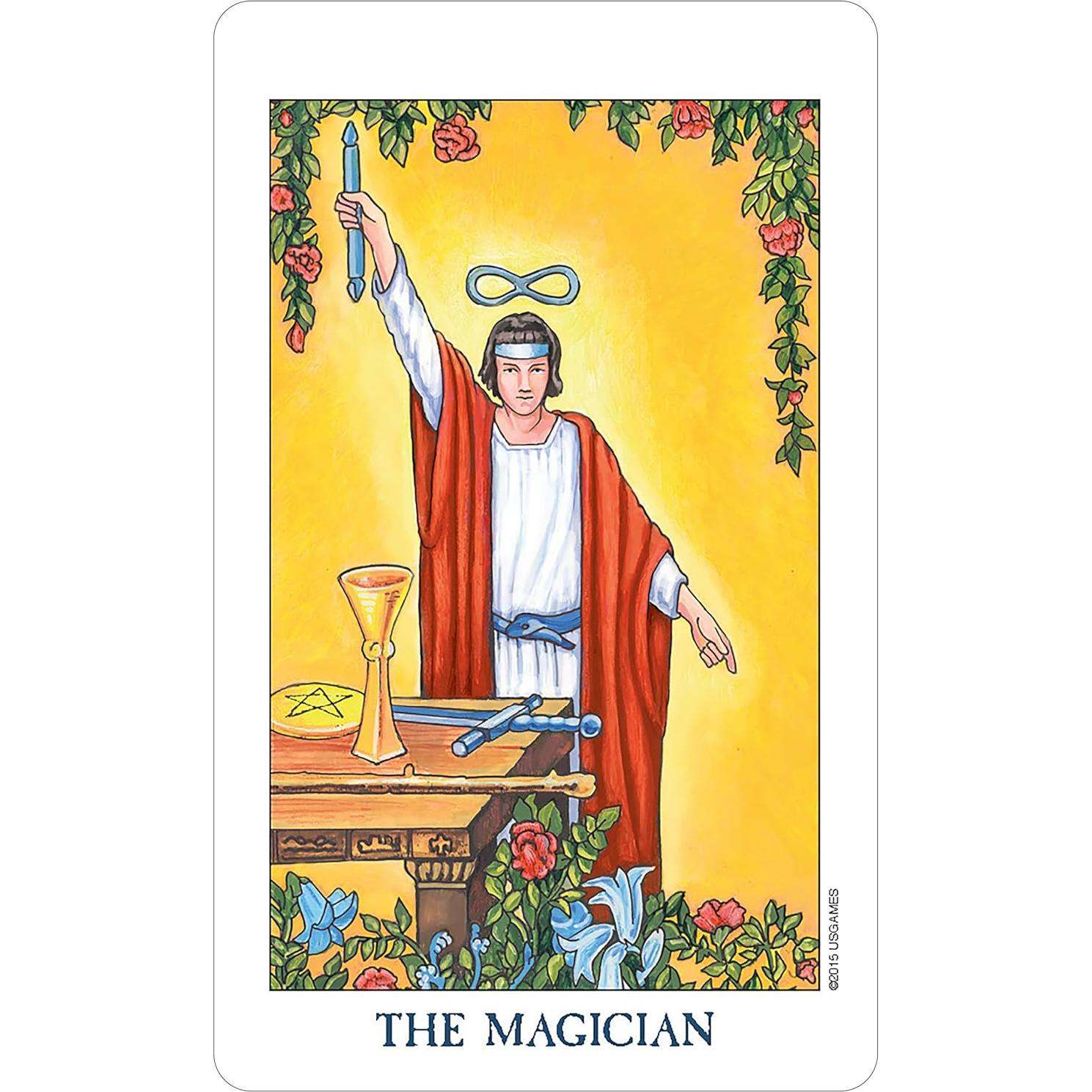 Exploring Tarot Using Radiant Rider-Waite® Deck & Book Set: Beginner-Friendly Starter Set, Complete 78-Card Radiant Rider-Waite® Tarot Deck, 272-Page ... Sheet, Learn Tarot, Refresh Tarot Skills