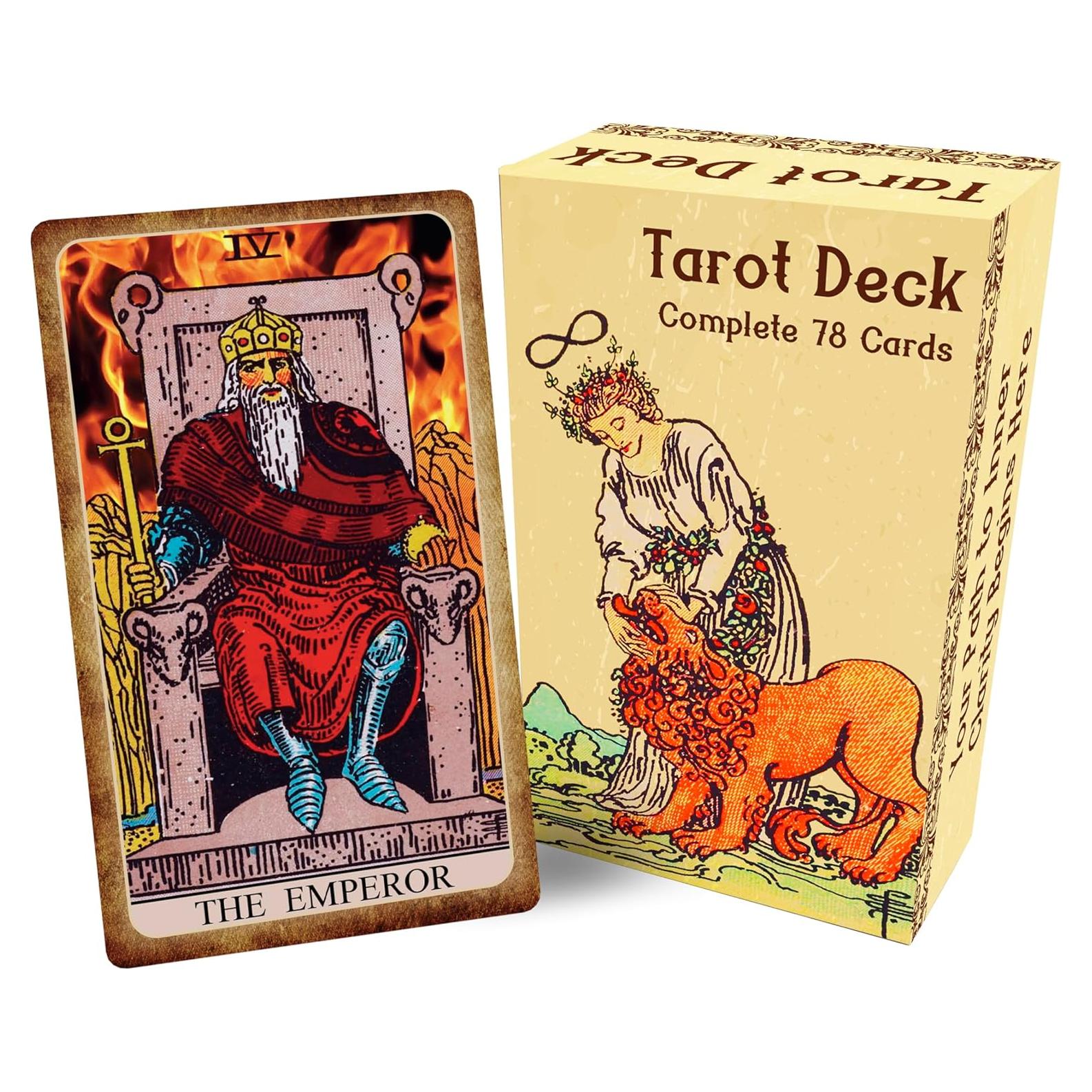 Baraja de Tarot Caldera Mágica Estilo Rider Waite 6.99x12.07cm