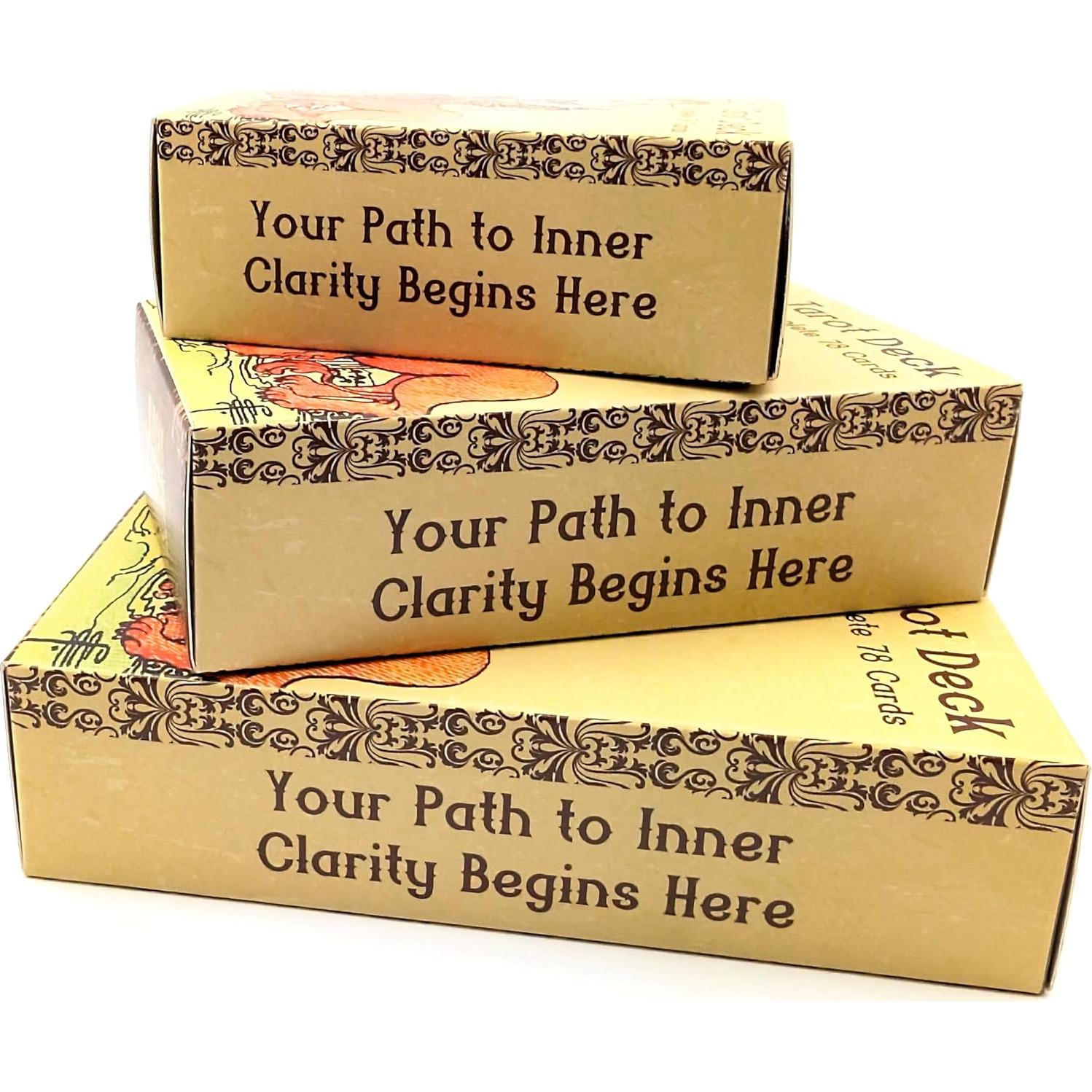 Baraja de Tarot Caldera Mágica Estilo Rider Waite 6.99x12.07cm