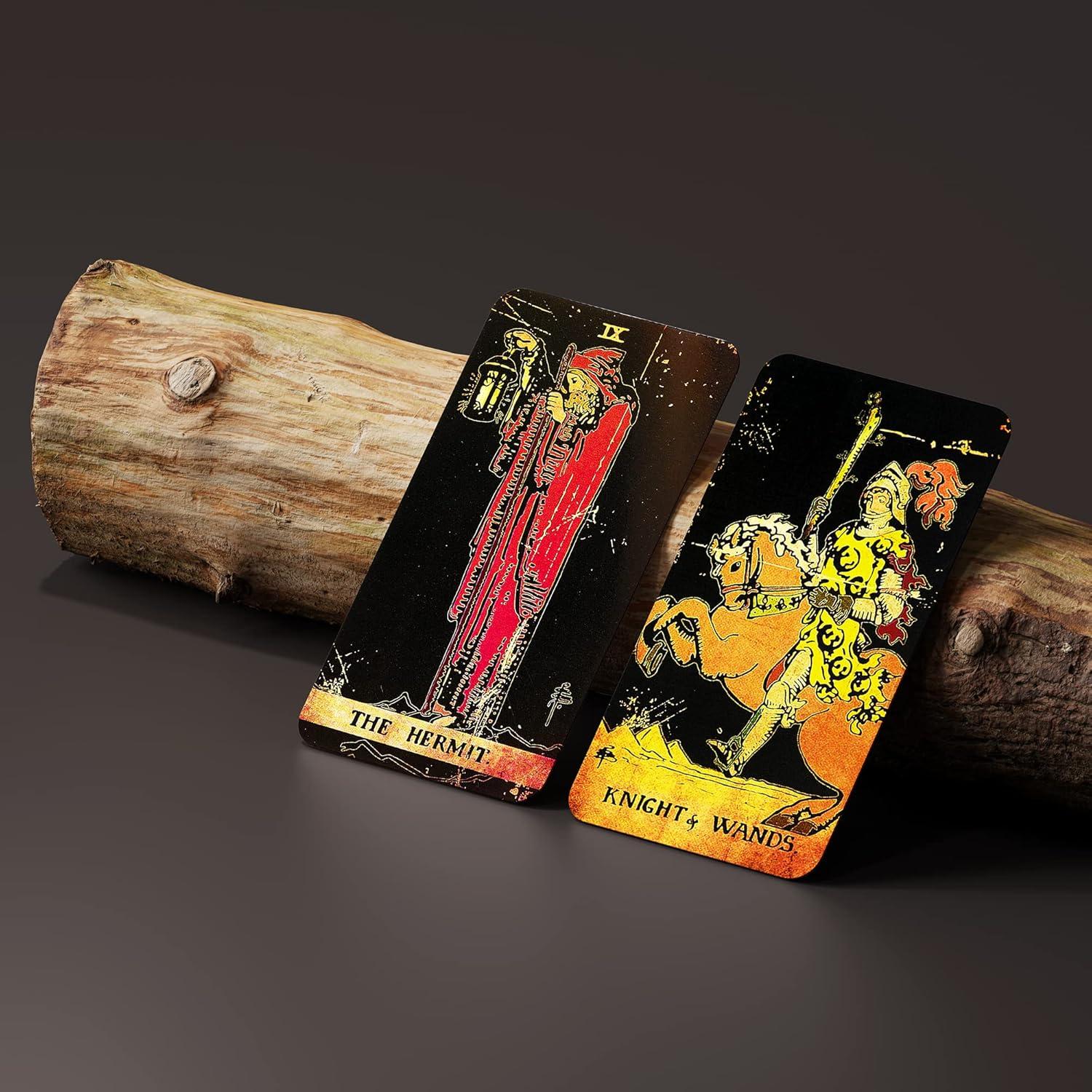 Baraja de Tarot CRAFTERIAN 78 Cartas con Guía y Caja