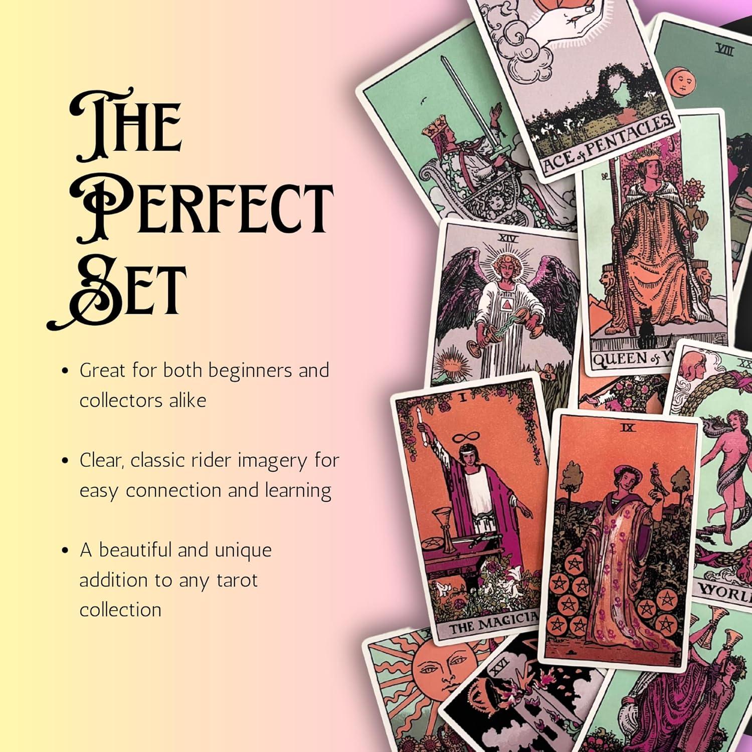 Baraja de Tarot Vieux Monde Rider-Waite con Instrucciones