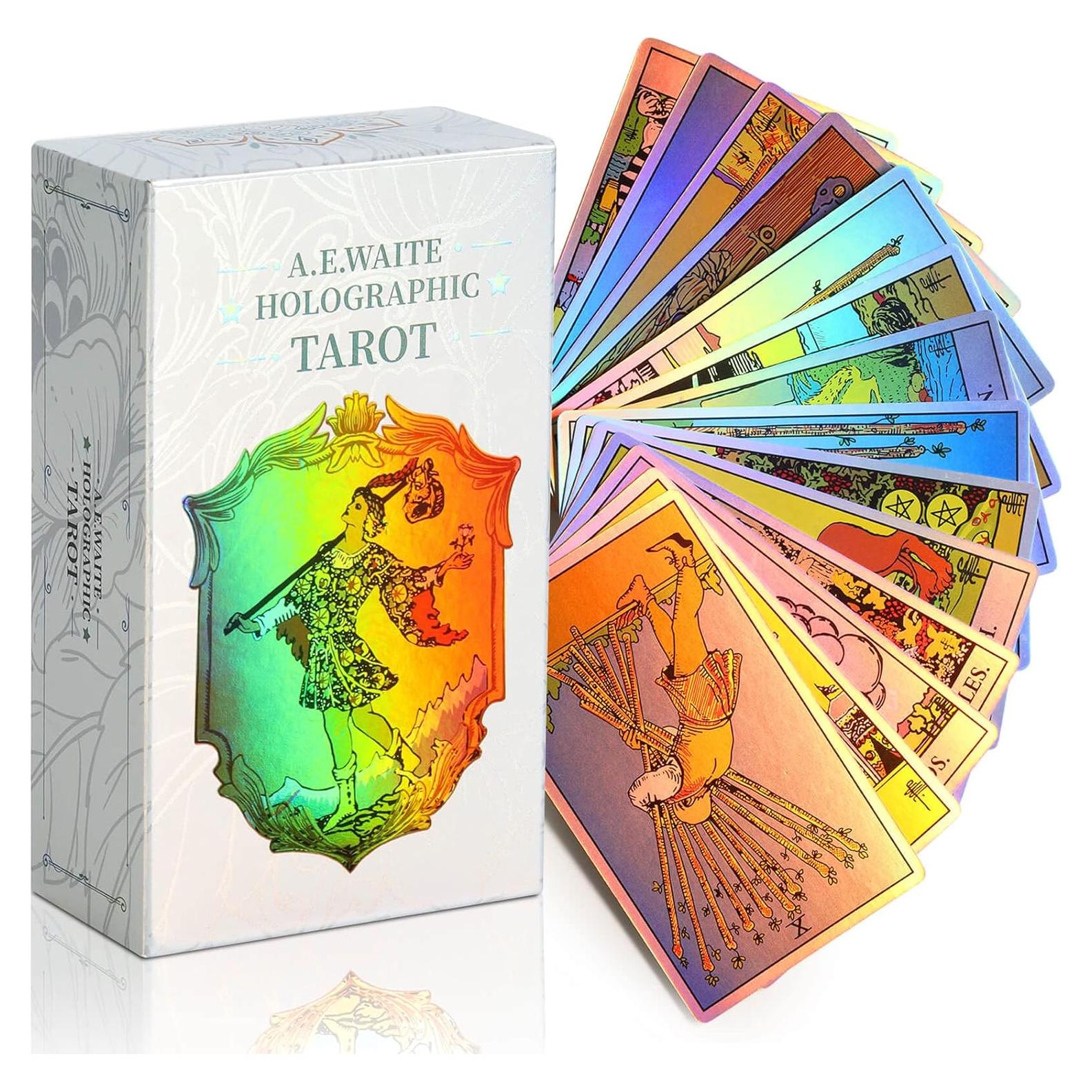 Baraja de Tarot Holográfica MagicSeer - 78 Cartas + Guía