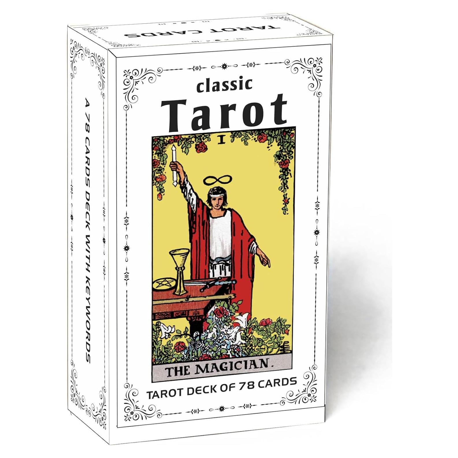 Baraja de Tarot Clásico GZSYXHJYXGS - 78 Cartas para Principiantes
