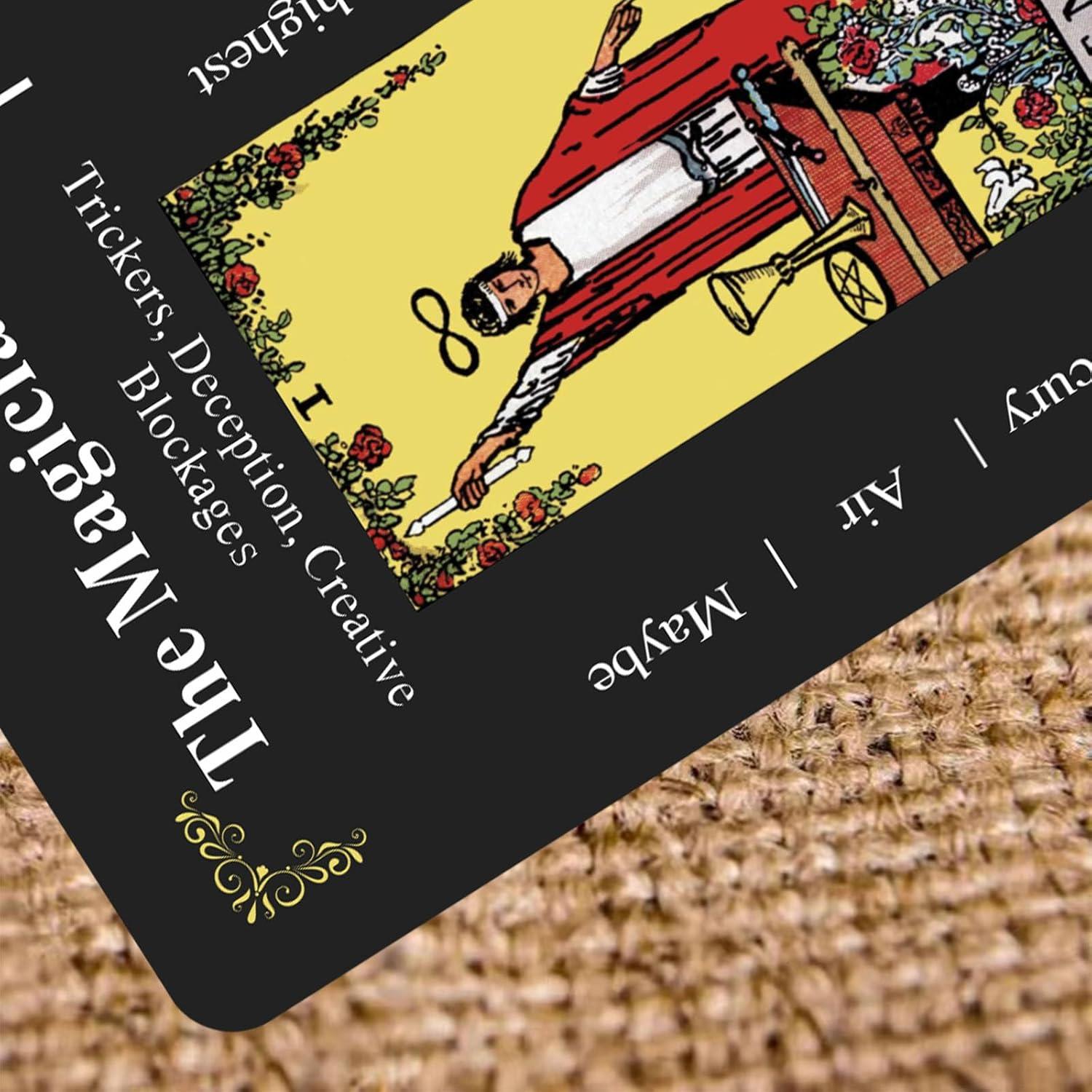 Baraja de Tarot Clásico GZSYXHJYXGS - 78 Cartas para Principiantes