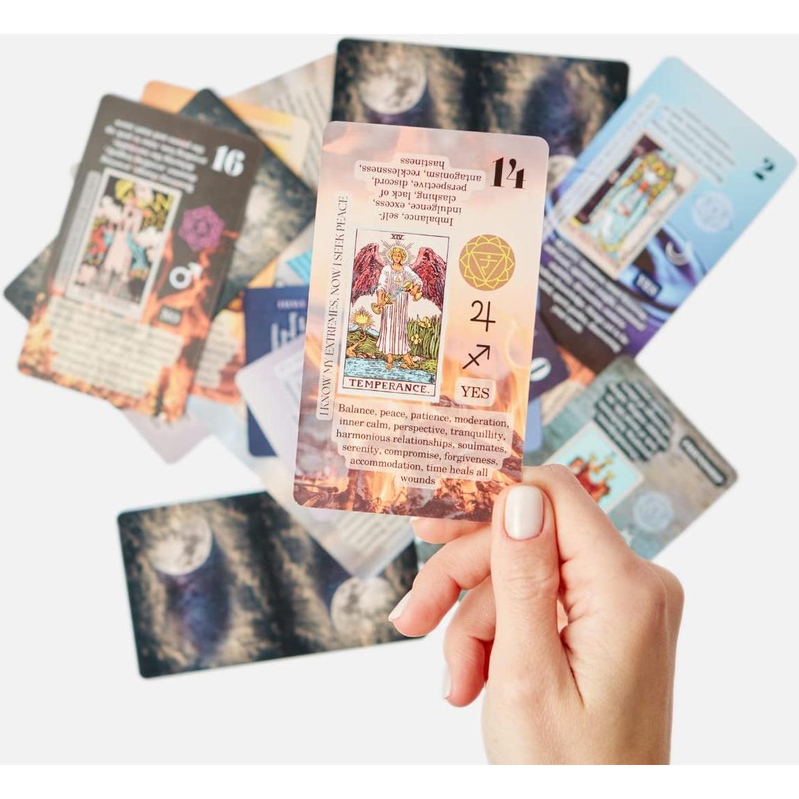 Baraja de Tarot para Principiantes Caldera Mágica 15x12cm